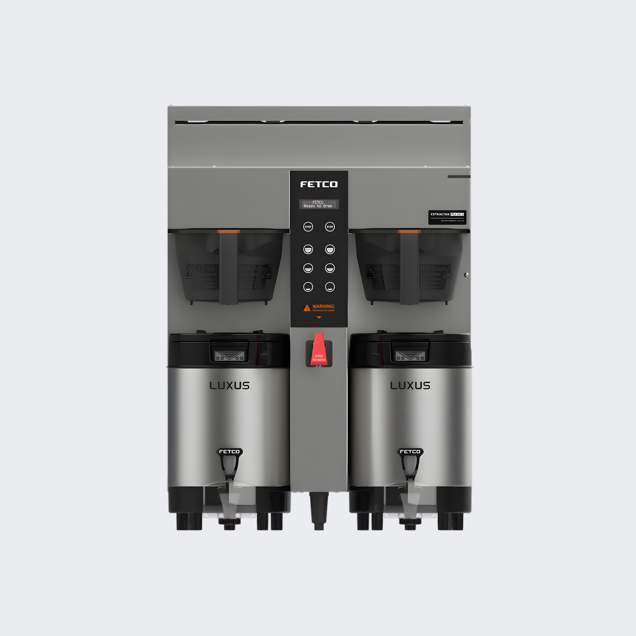 Fetco | Cafetera Plus Twin 2-E | 254 Tazas | CBS-1232 | Nuevo
