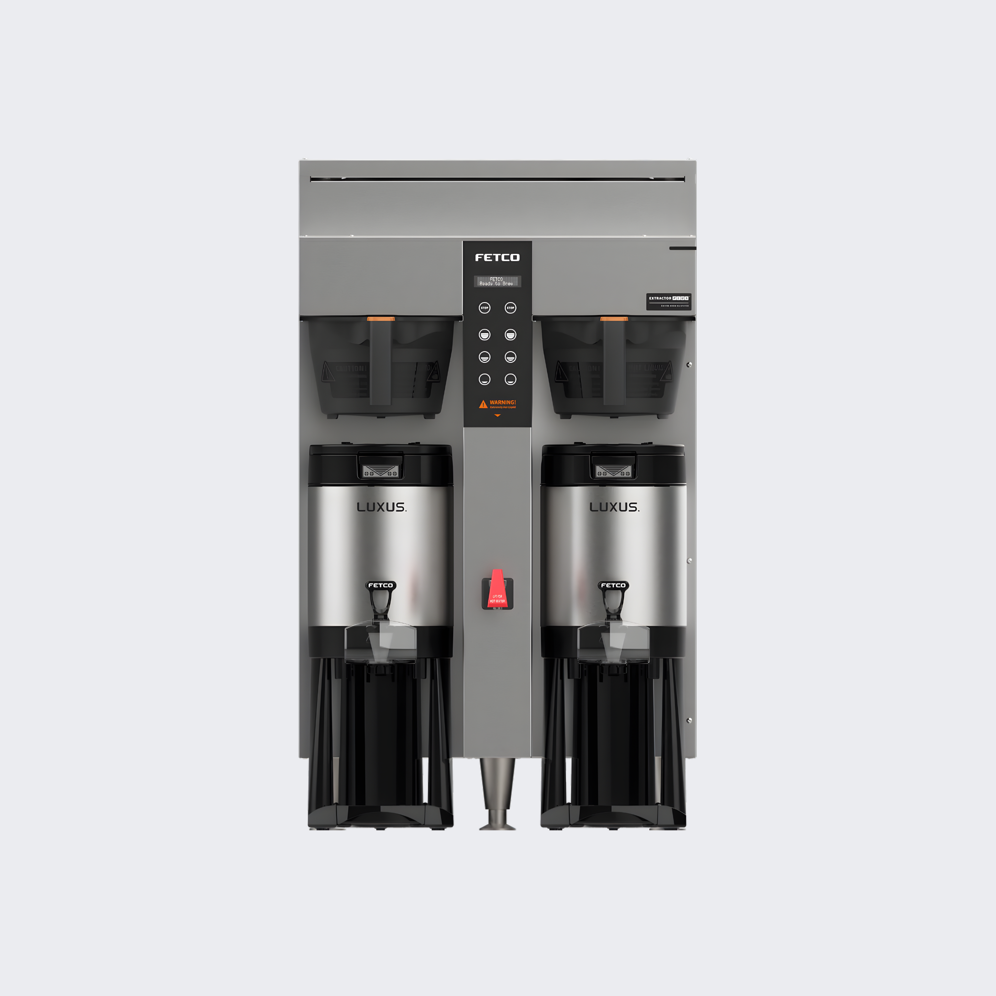Fetco | Cafetera Plus Twin 2-E | 481 Tazas | CBS-1252 | Nuevo