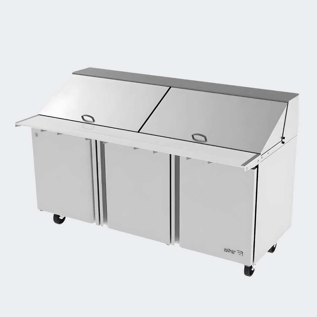 Asber | Mesa Refrigerada de Preparación Mega Top | 60" 2 Puertas | APTM 60 24 HC | Neo Series | Nuevo
