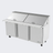 Asber | Mesa Refrigerada de Preparación Mega Top | 60" 2 Puertas | APTM 60 24 HC | Neo Series | Nuevo