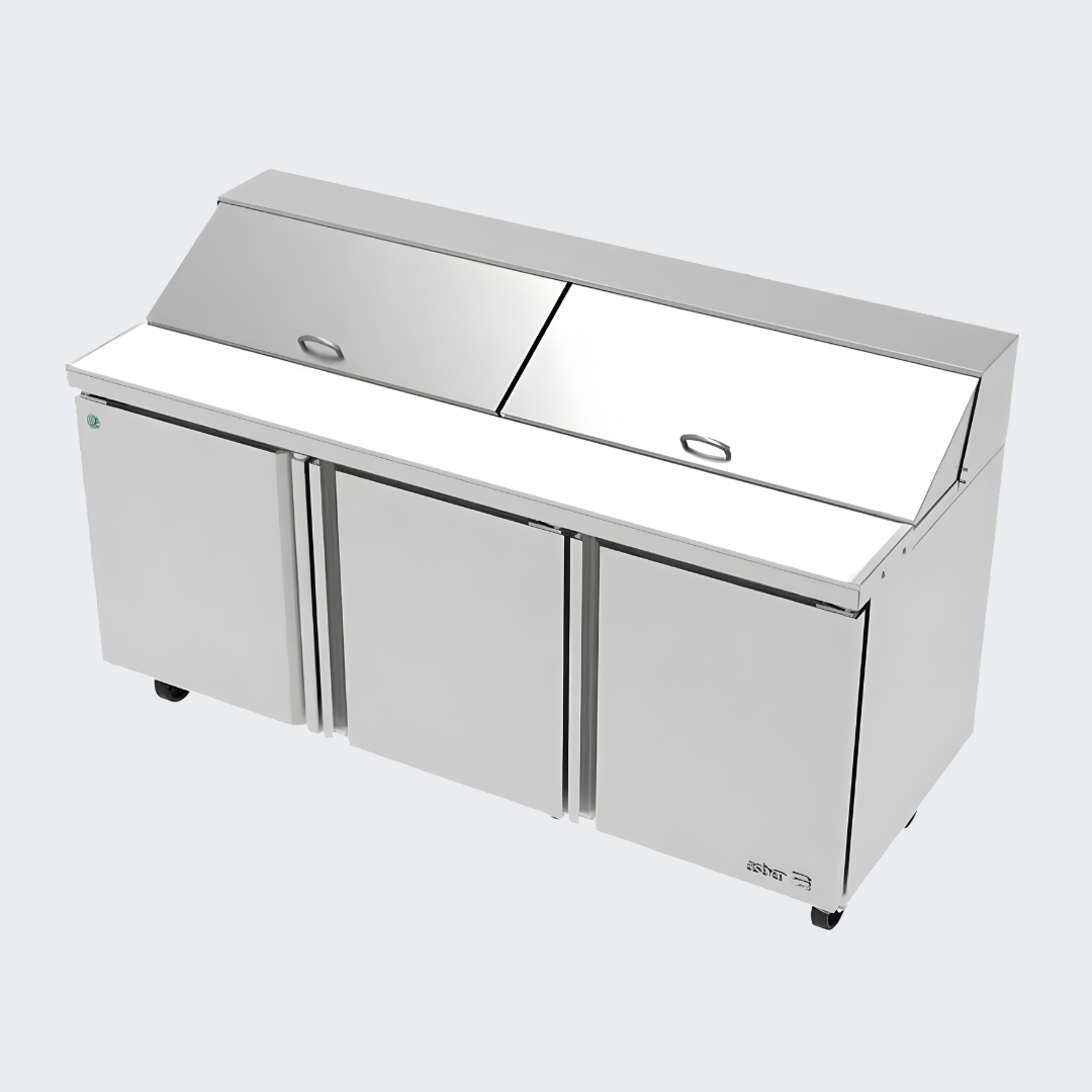 Asber | Mesa Refrigerada de Preparación Ensaladas | 60" 2 Puertas | APTS 60 16 HC | Neo Series | Nuevo