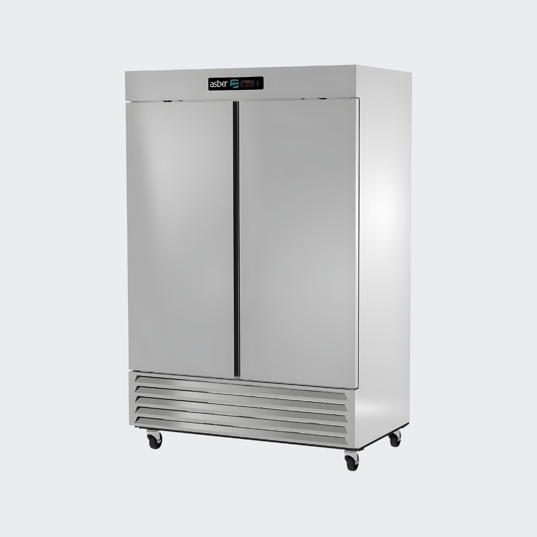 Asber | Conservador de Congelados | 2 Puertas Sólidas 49 Pies | ARF 49 H HC | Professional Line | Nuevo