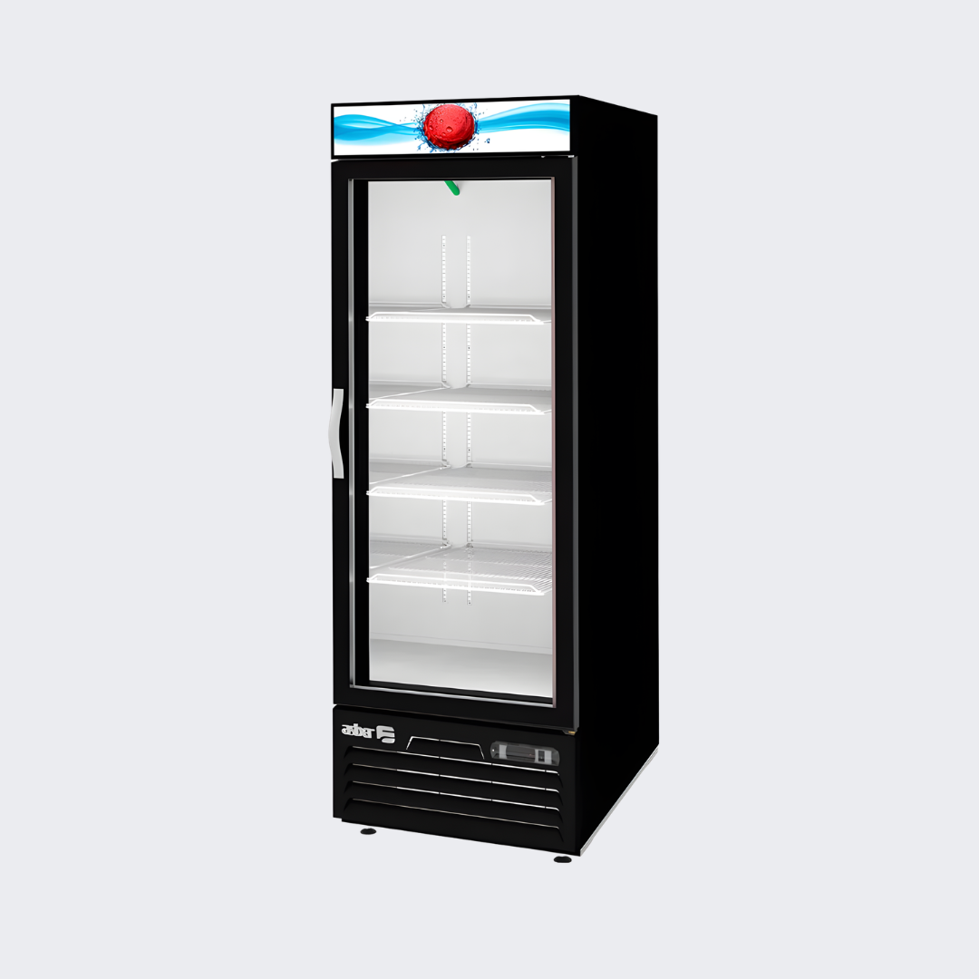 Asber | Refrigerador Merchandiser | 1 Puerta Cristal 23 Pies | ARMD 23 HC | Nuevo