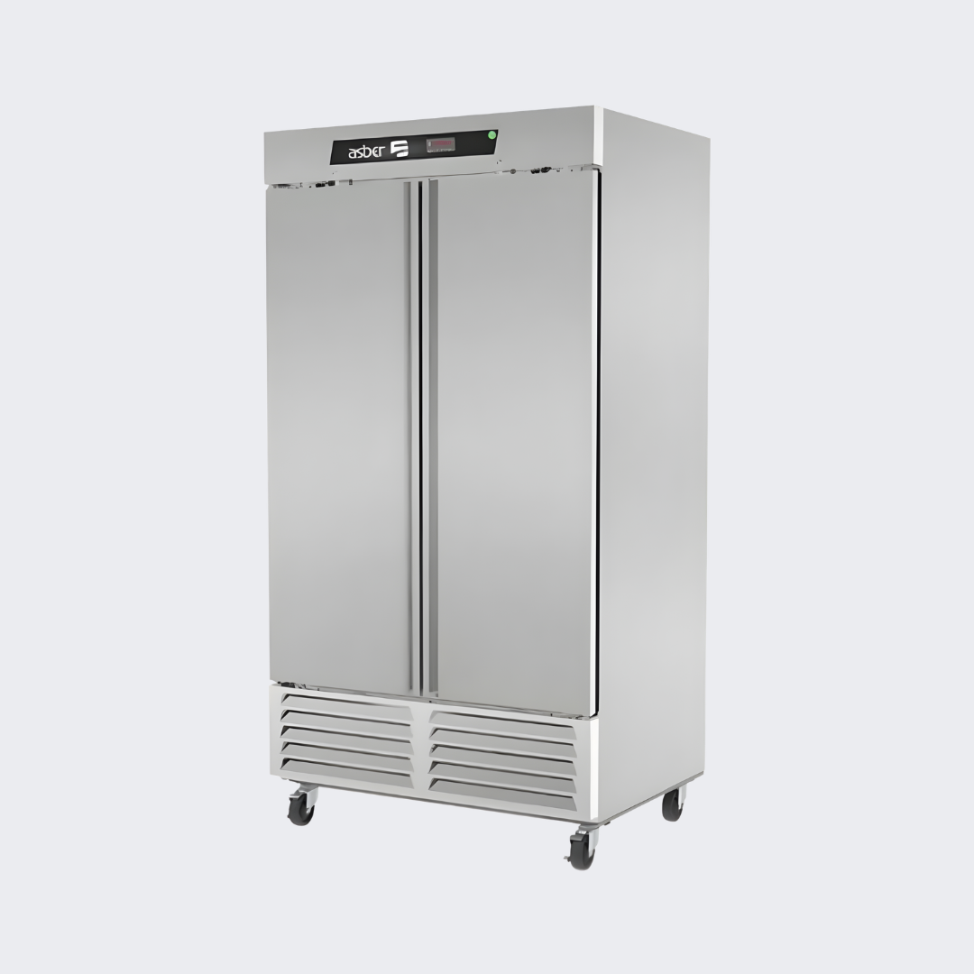 Asber | Refrigerador Vertical | 2 Puertas Sólidas 37 Pies | ARR 37 HC | Professional Line | Nuevo