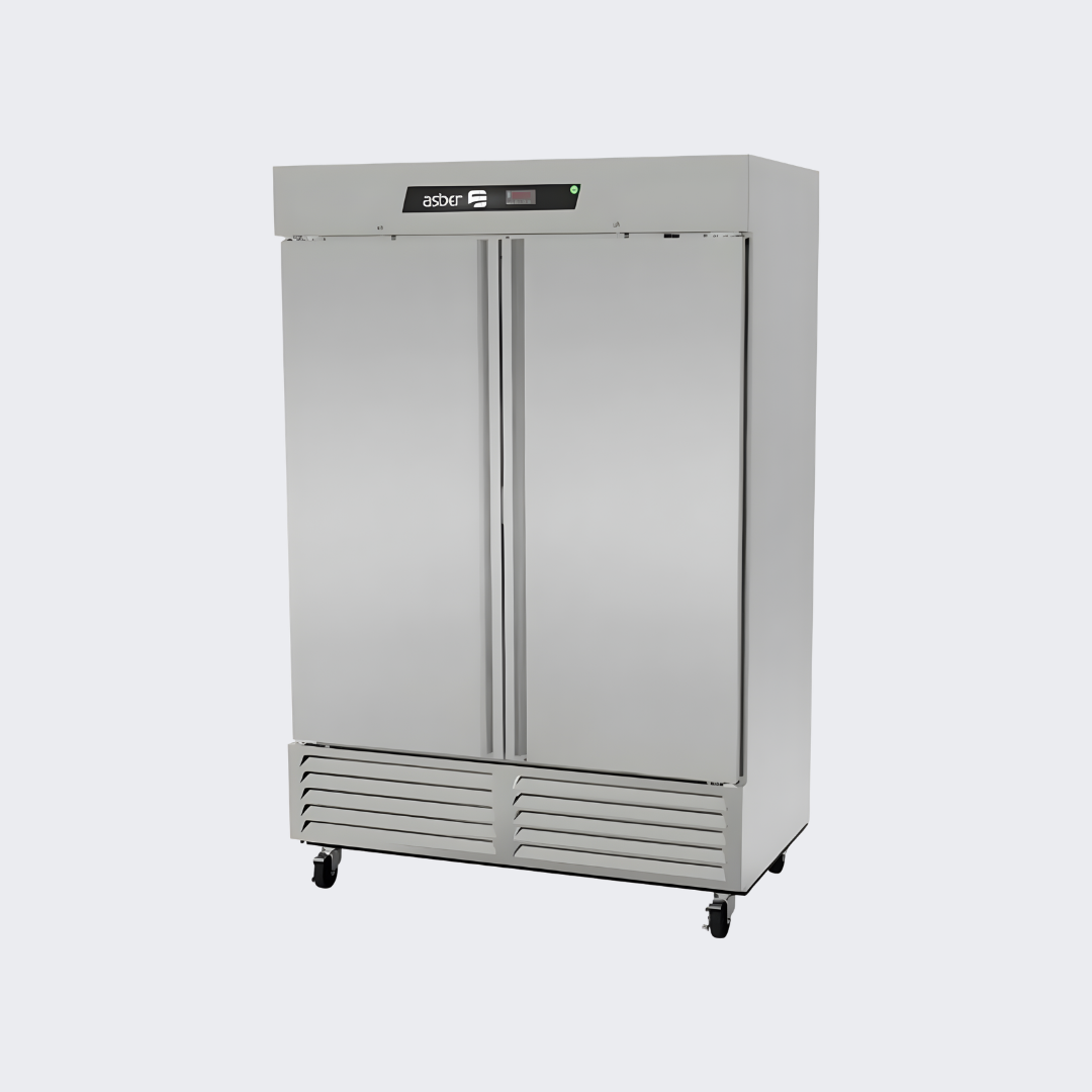 Asber | Refrigerador Vertical | 2 Puertas Sólidas 49 Pies | ARR 49 H HC | Professional Line | Nuevo