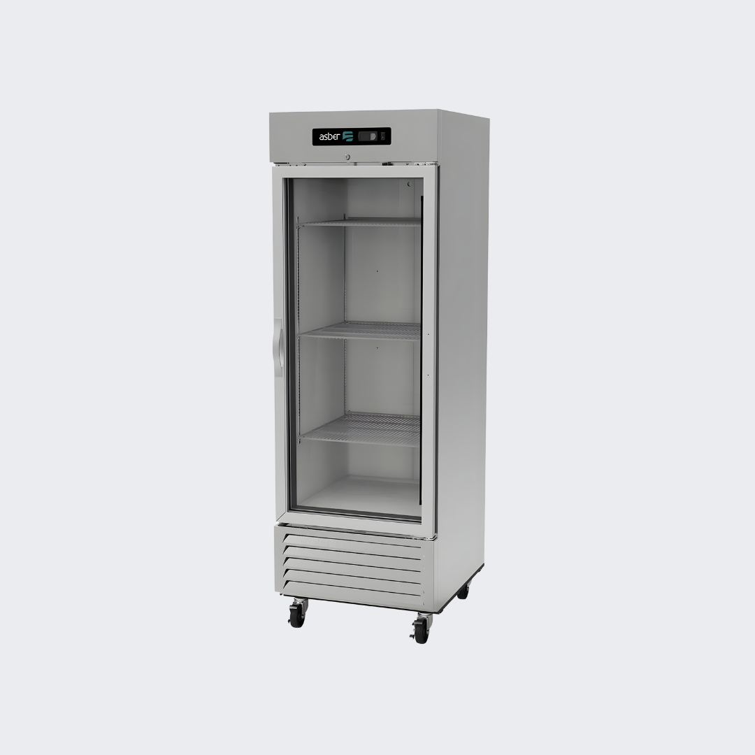 Asber | Refrigerador Vertical | 3 Puertas Sólidas 72 Pies | ARR 72 H HC | Professional Line | Nuevo