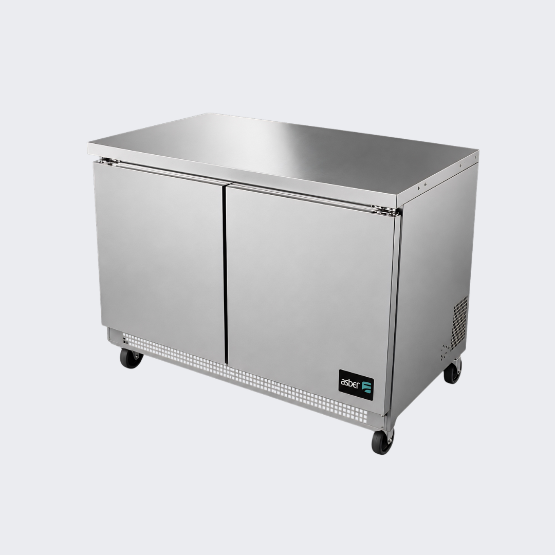 Asber | Mesa Conservador Bajo Mostrador | 48" 2 Puertas | AUTF 48 HC | Neo Series | Nuevo