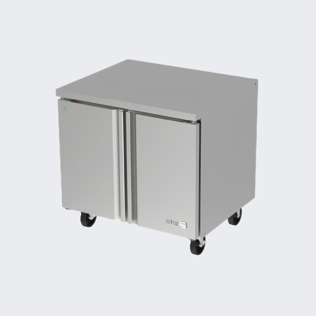 Asber | Mesa Refrigerada Bajo Mostrador | 36" 2 Puertas | AUTR 36 HC | Neo Series | Nuevo