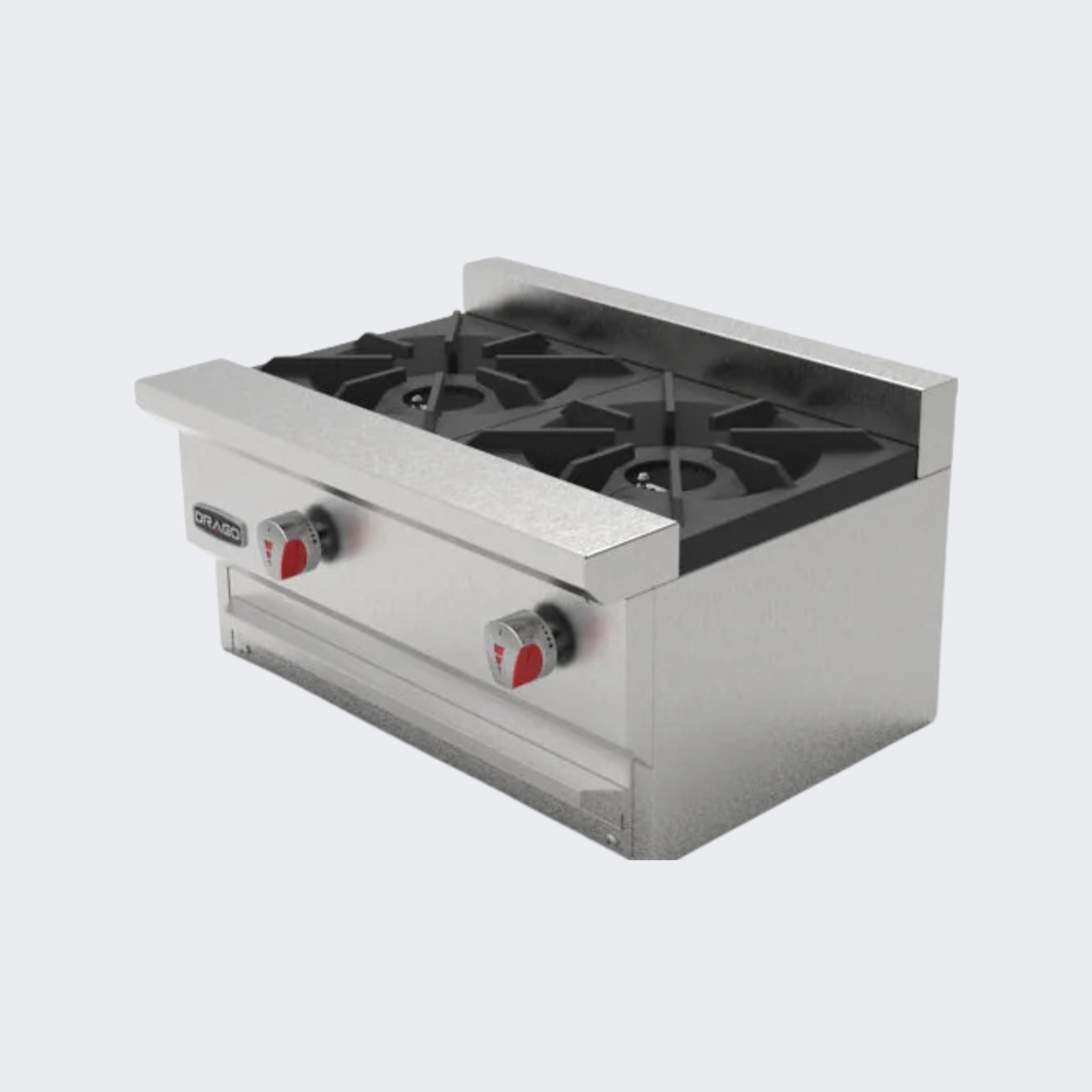 Drago | Parrilla de 2 Quemadores Gas | CG-20 SLIM | Nuevo