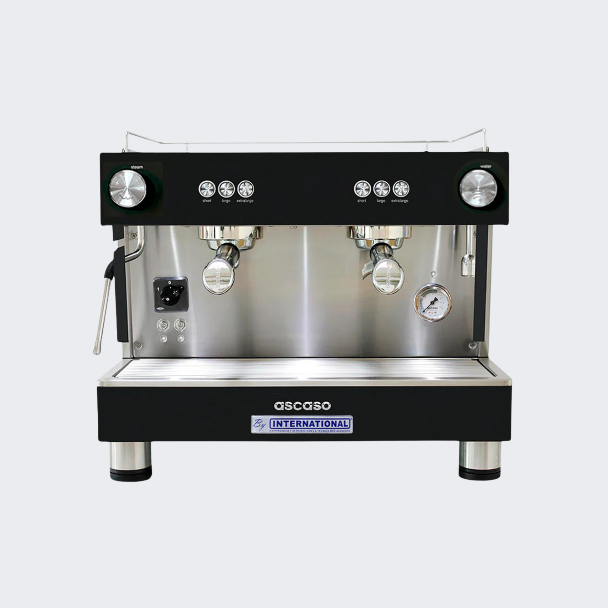 Ascaso | Cafetera Automática con 2 Grupos | 200 Tazas por Hora | BAR158K | Nuevo