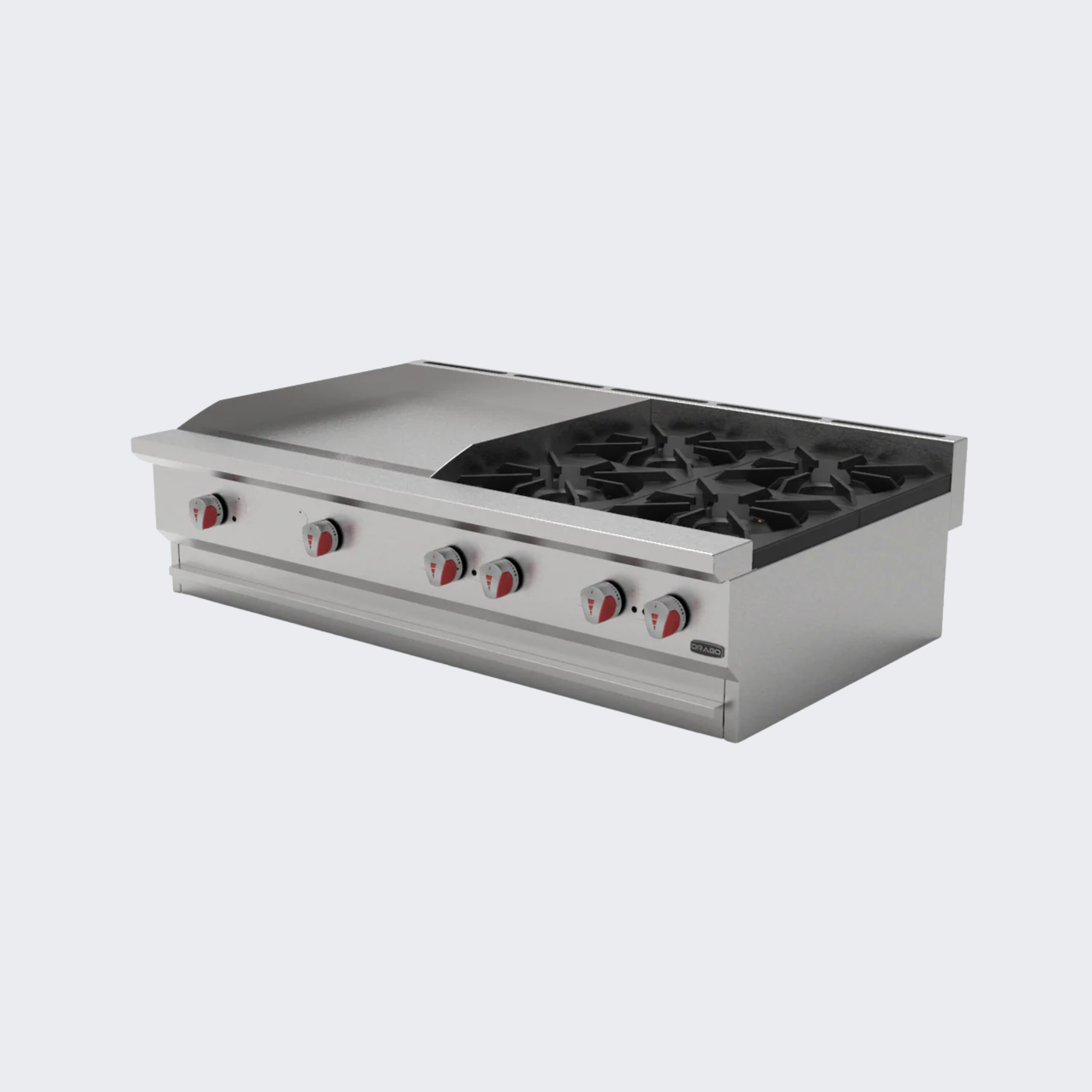 Drago | Combinado | Parrilla y Plancha 4 quemadores | CG-40PD | Nuevo