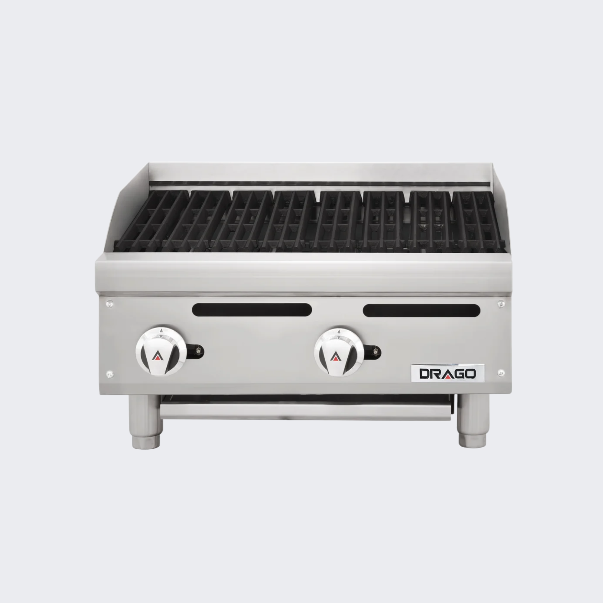 Drago | Asador Radiante a Gas | 2 quemadores | AG-2R  | Nuevo