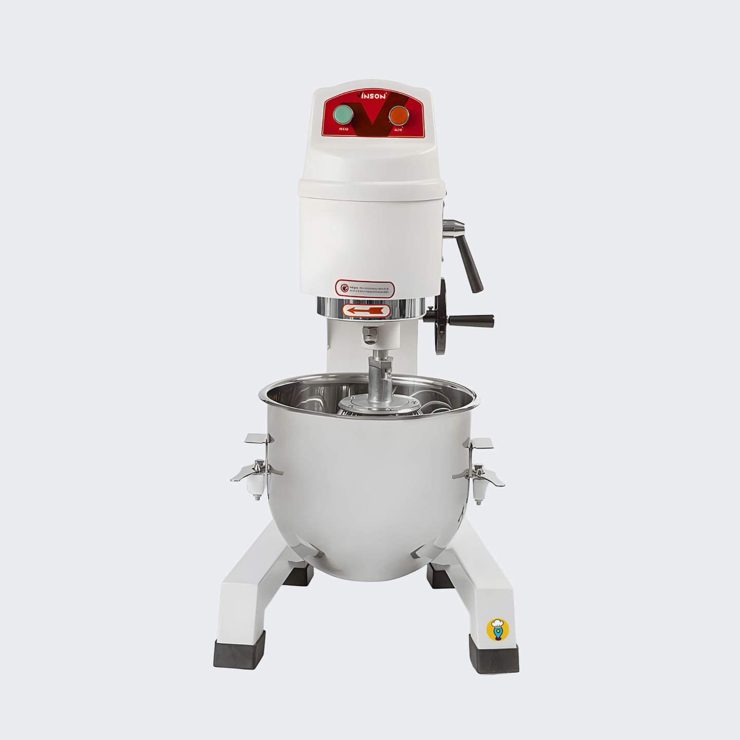 Vinson | Batidora BAVIN-20 | Batidora planetaria | 19.3 L | 750 W | 3 velocidades | Nuevo