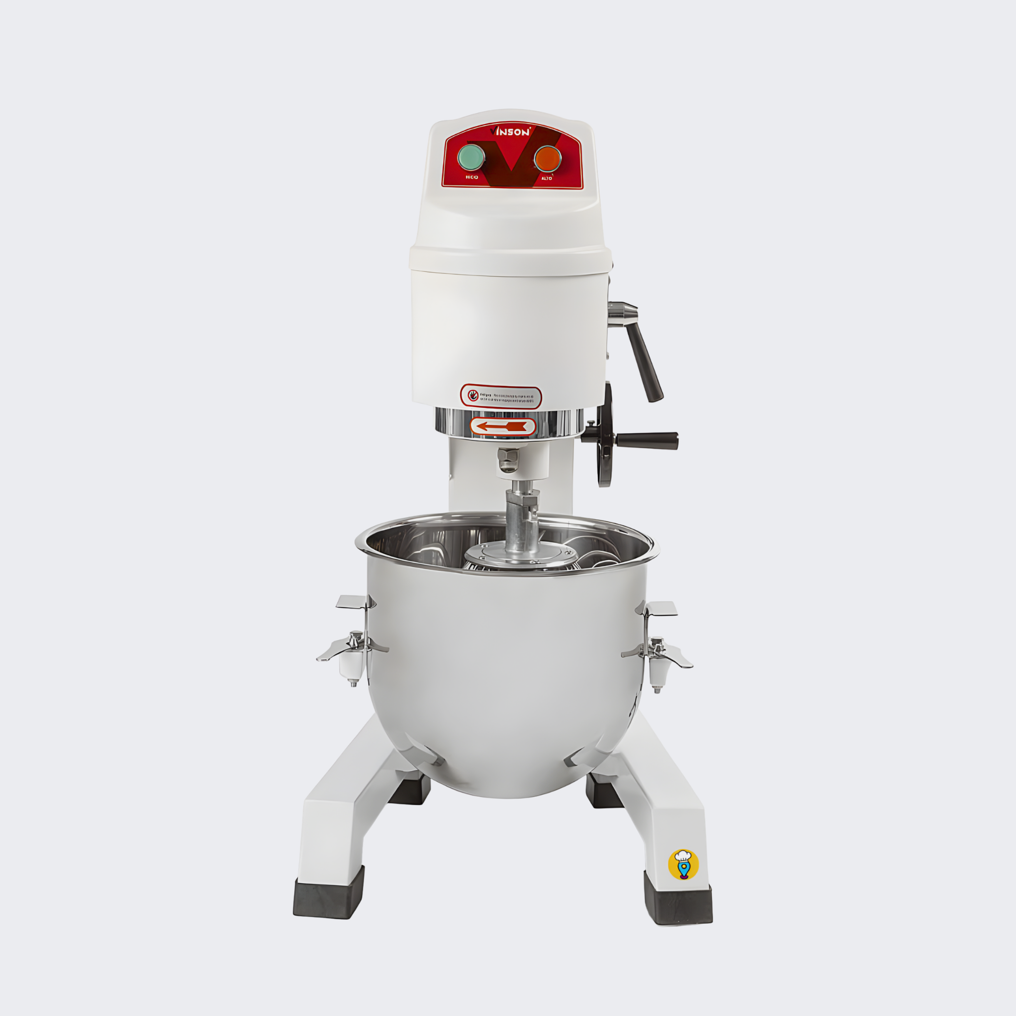Vinson | Batidora BAVIN-20 | Batidora planetaria | 19.3 L | 750 W | 3 velocidades | Nuevo