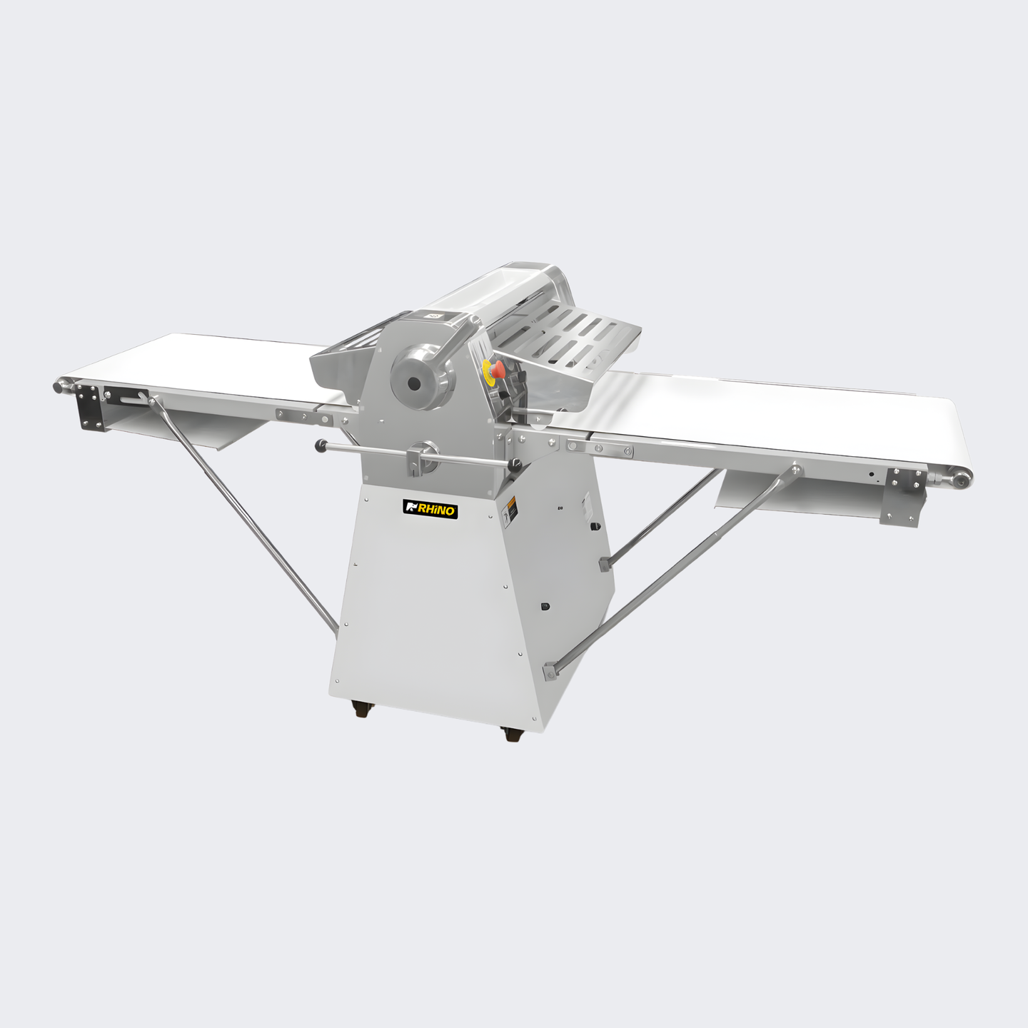 Rhino | Laminadora LAMBA-274P | Laminadora de mesa (bandas reversibles) | 50 cm banda | 550 W | 0–40 mm | Nuevo