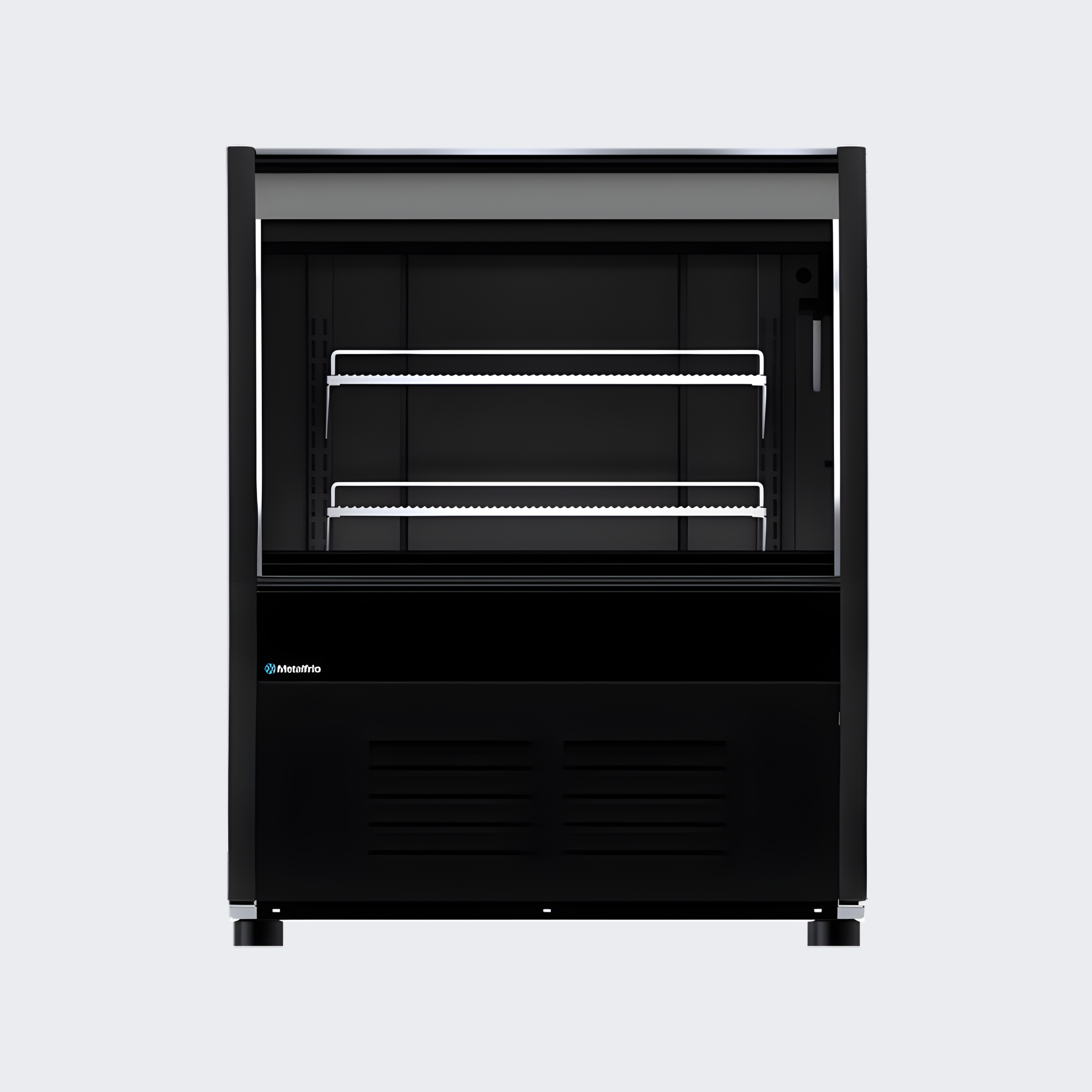 Metalfrío | Vitrina Refrigerada | Cristal Curvo | VCM100 | 414.84 L | 1.0 a 6.0°C | 115V | Nuevo