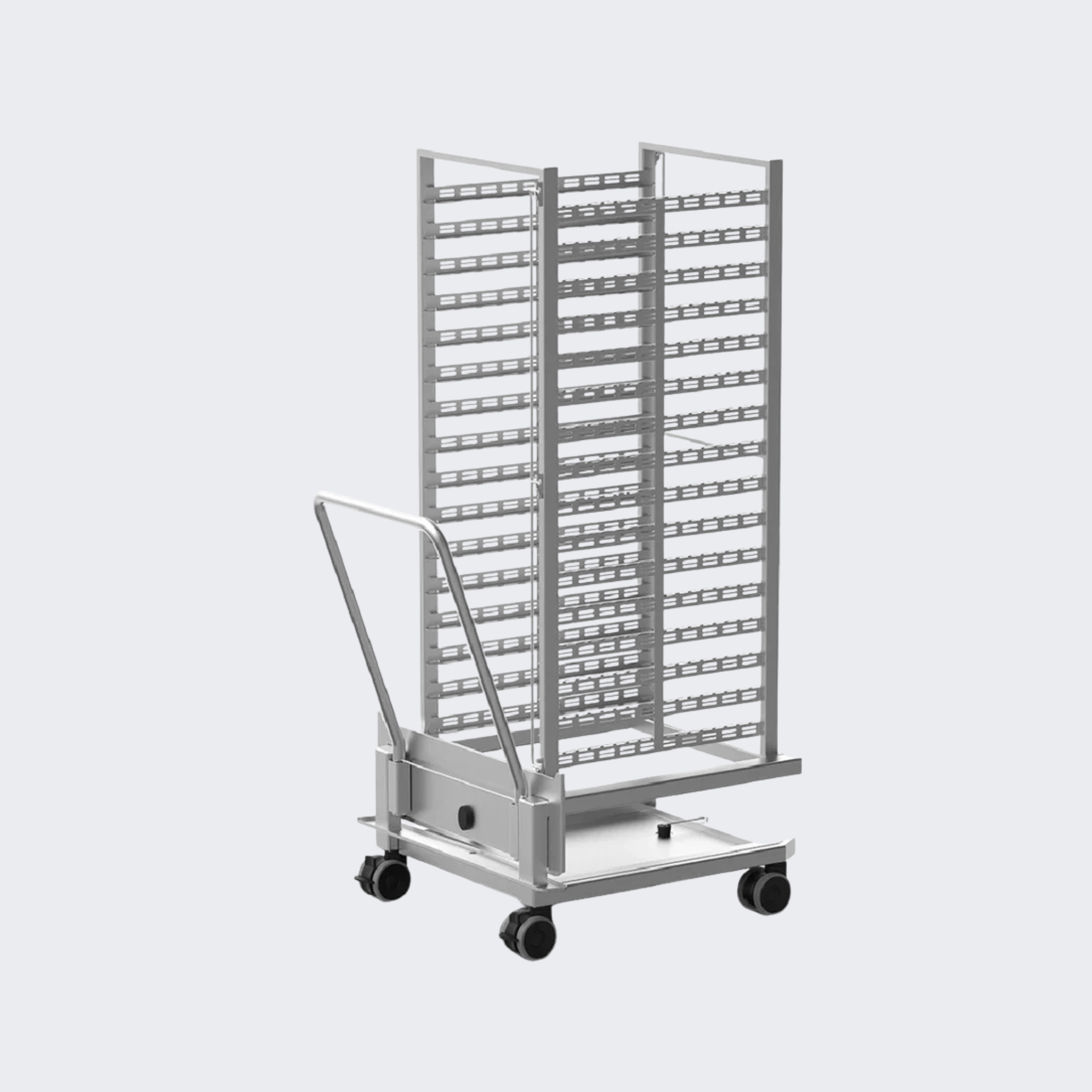 UNOX | Carro portabandejas QUICK.Load  | 16 Charolas | XABTL-16FS-AL | Nuevo