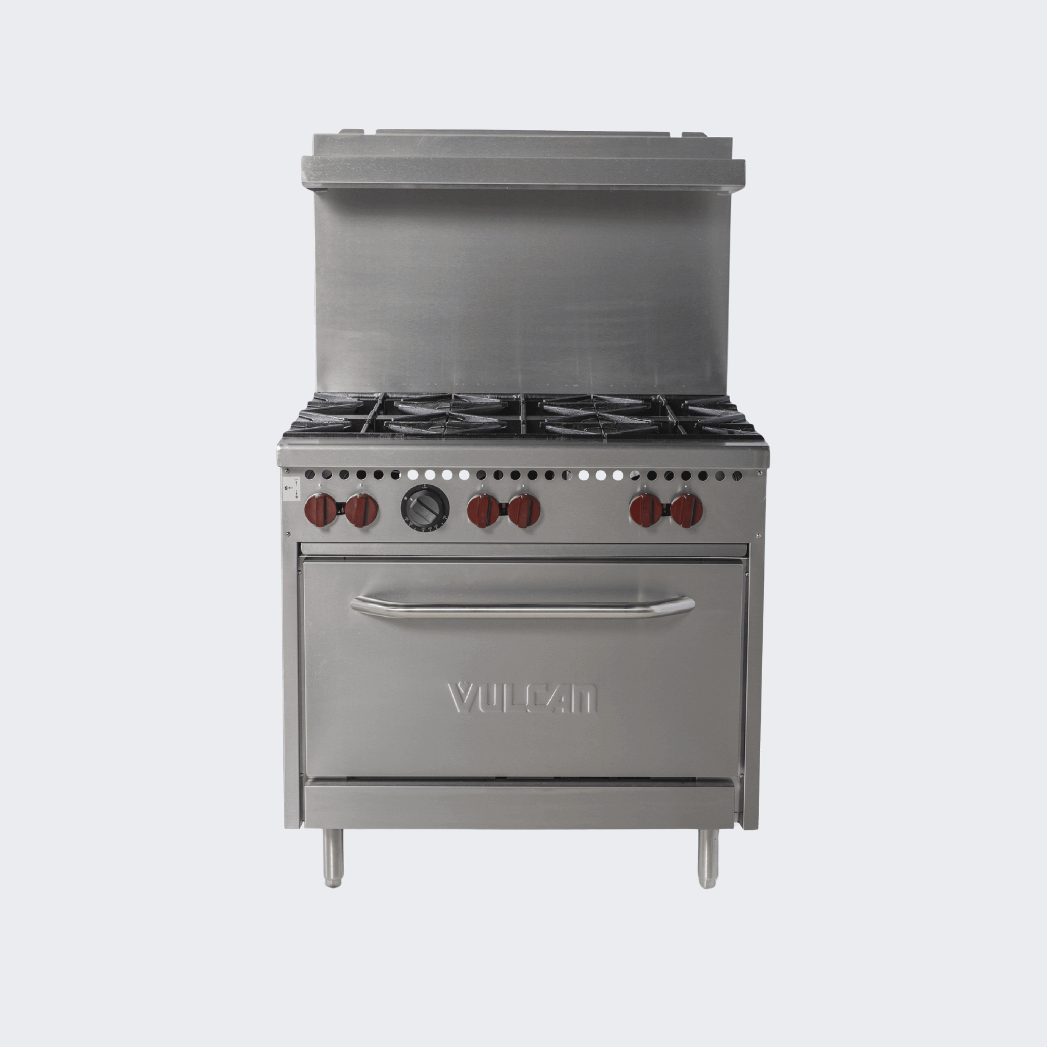 Vulcan | Estufa con 6 Quemadores y Horno | SX36-6BP | Nuevo