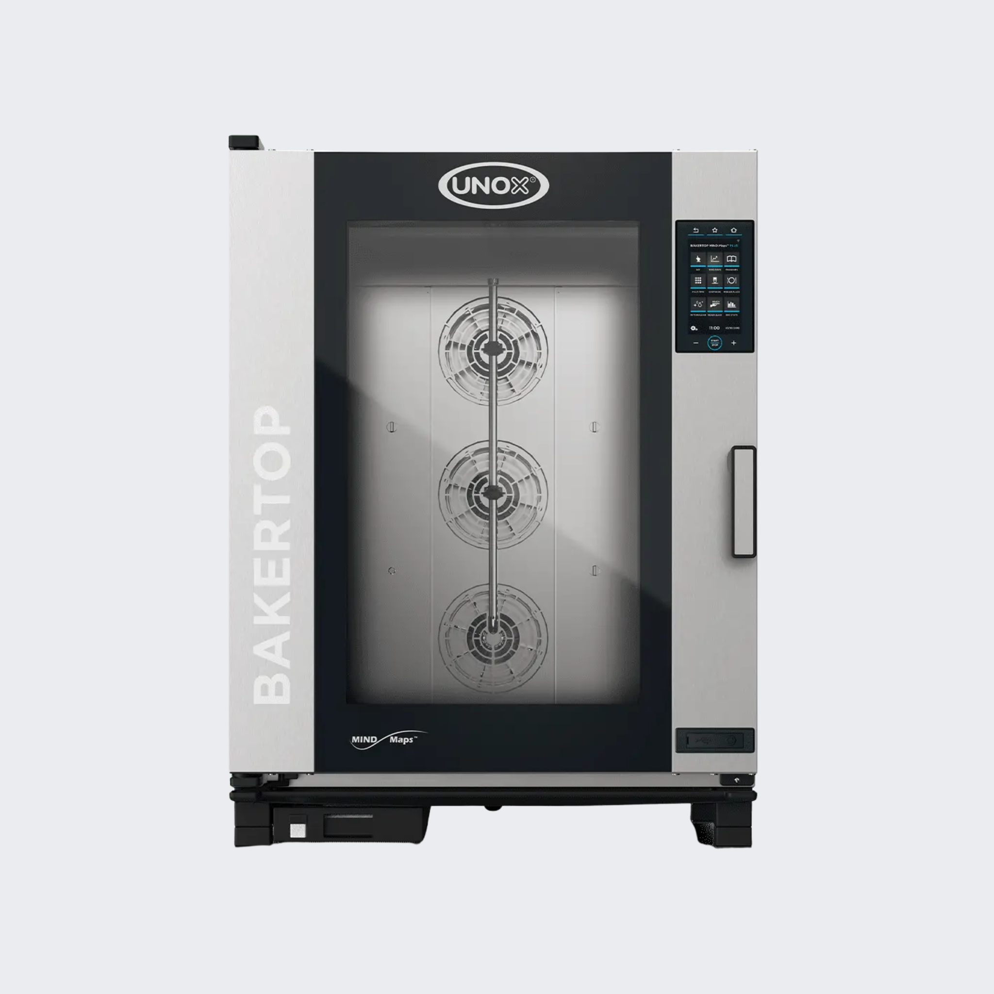 UNOX | Horno Combinado  BAKERTOP MIND.Maps | Eléctrico | 8 Charolas | XEBC-10FS-EPRM-AL | Nuevo