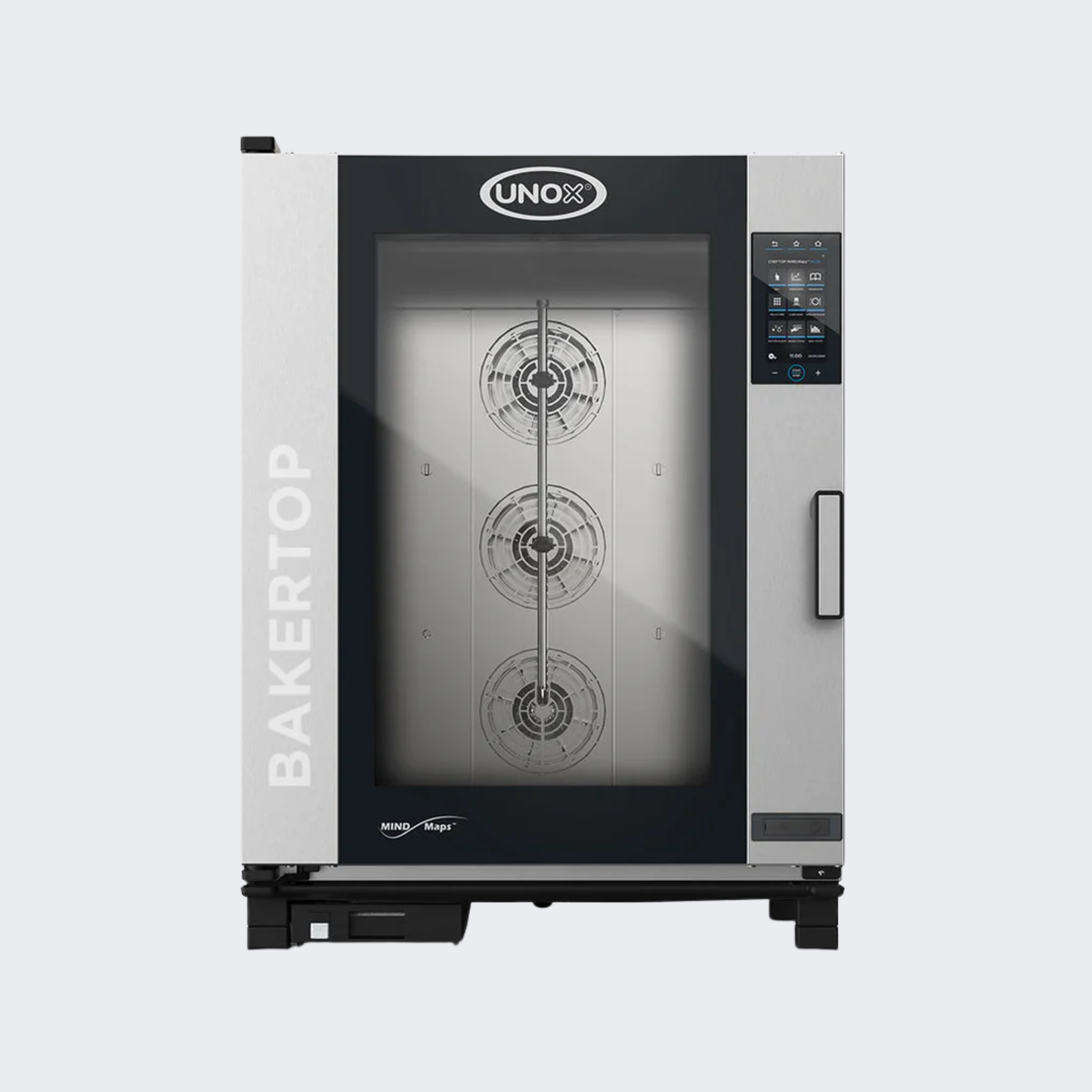 UNOX | Horno Combinado BAKERTOP MIND.Maps | A Gas | 8 Charolas | XAVC-10FS-GPRM-AL | Nuevo