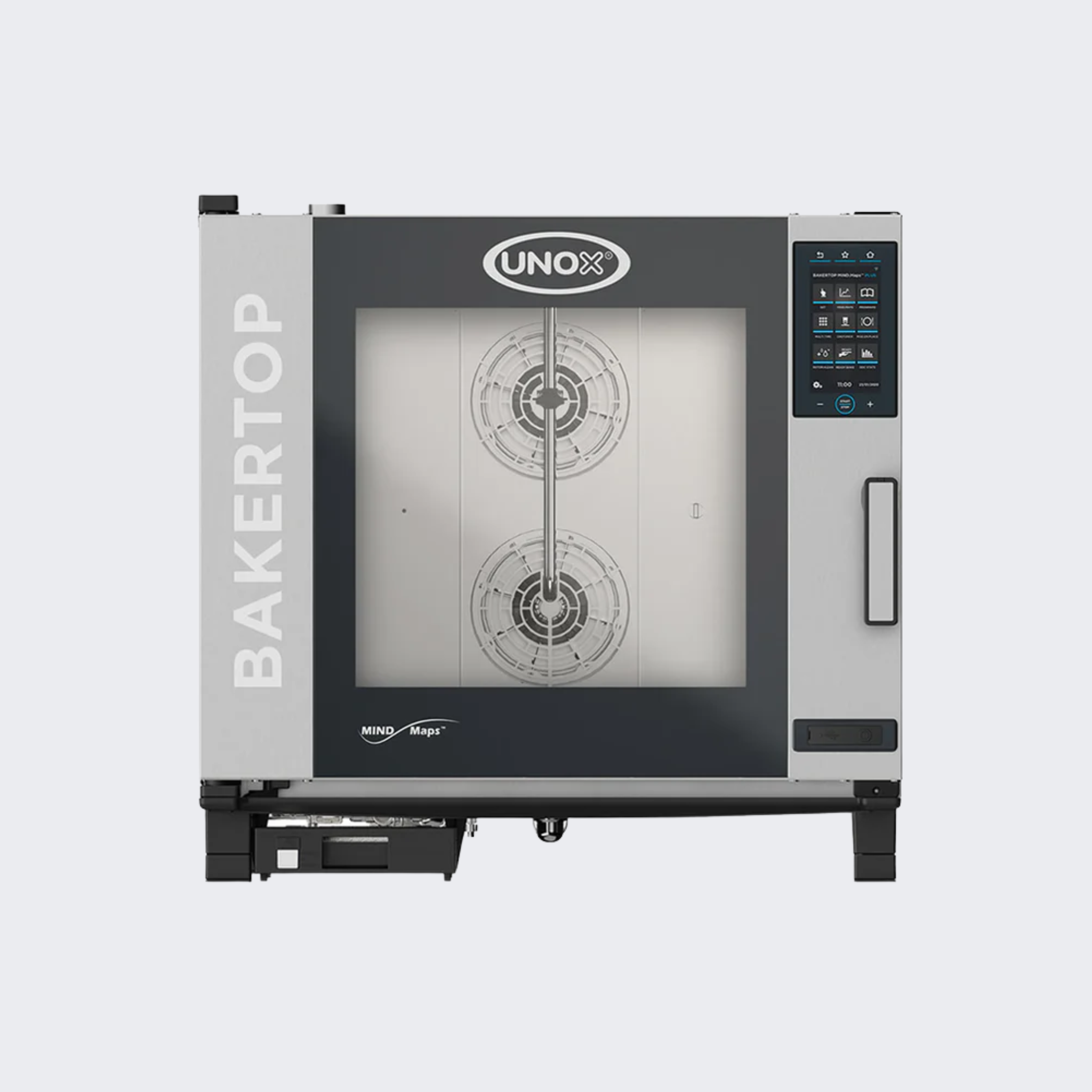 UNOX | Horno Combinado BAKERTOP MIND.Maps | A Gas | 5 Charolas |  XAVC-06FS-GPRM-AL | Nuevo