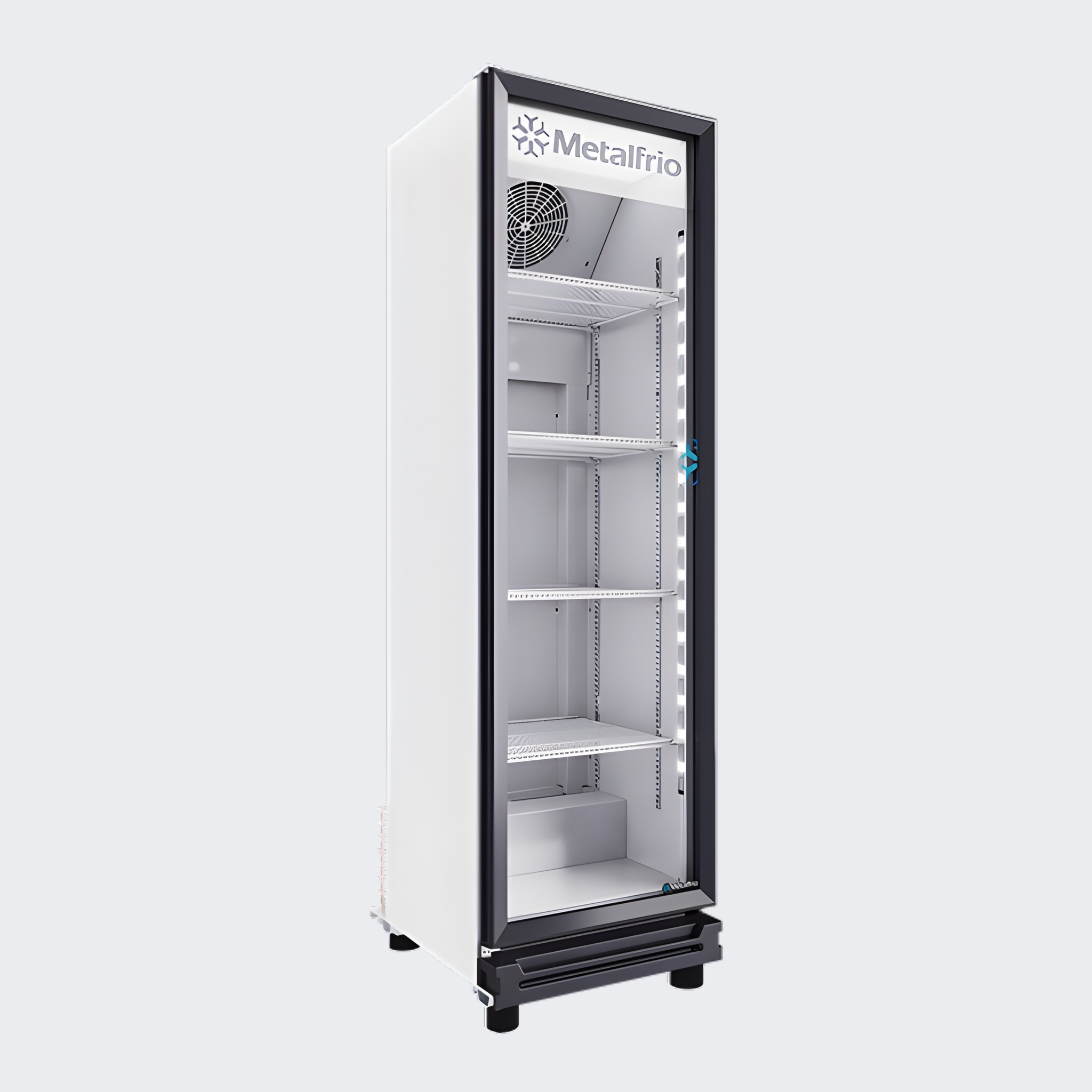 Metalfrío | Enfriador Vertical | Exhibidor Comercial | RB100 | 297 L | 0.0 a 7.2°C | 115V | Nuevo