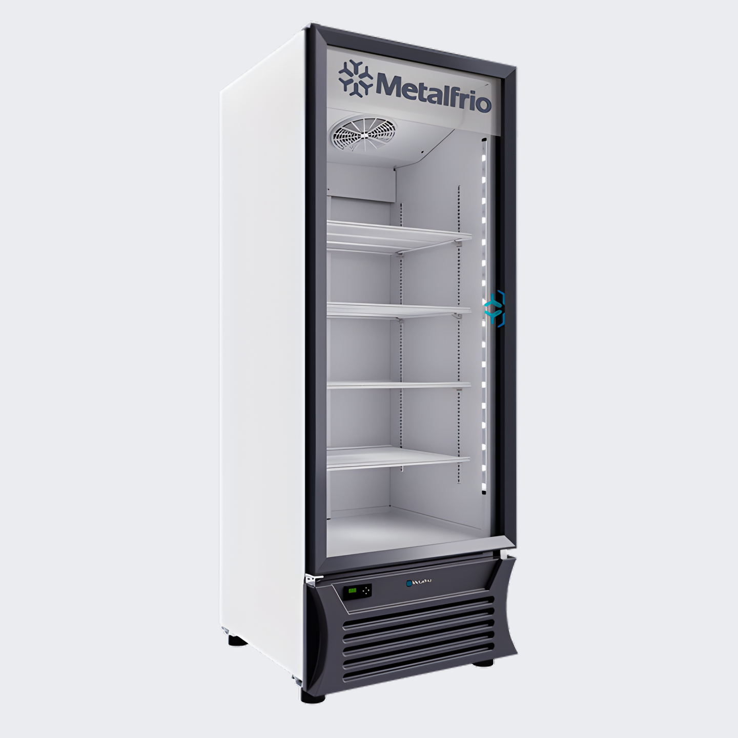 Metalfrío | Enfriador Vertical | Exhibidor Comercial | RB460 | 585 L | 0.0 a 7.2°C | 115V | Nuevo