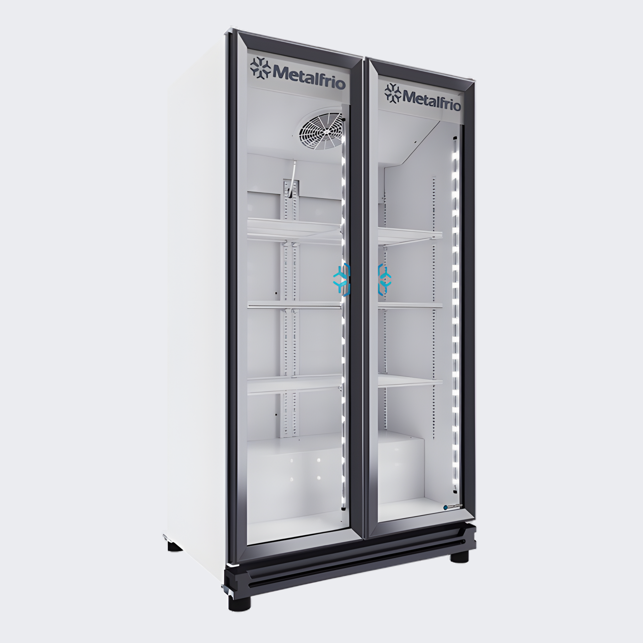 Metalfrío | Enfriador Vertical | Exhibidor Comercial | RB550 | 724 L | 0.0 a 7.2°C | 115V | Nuevo