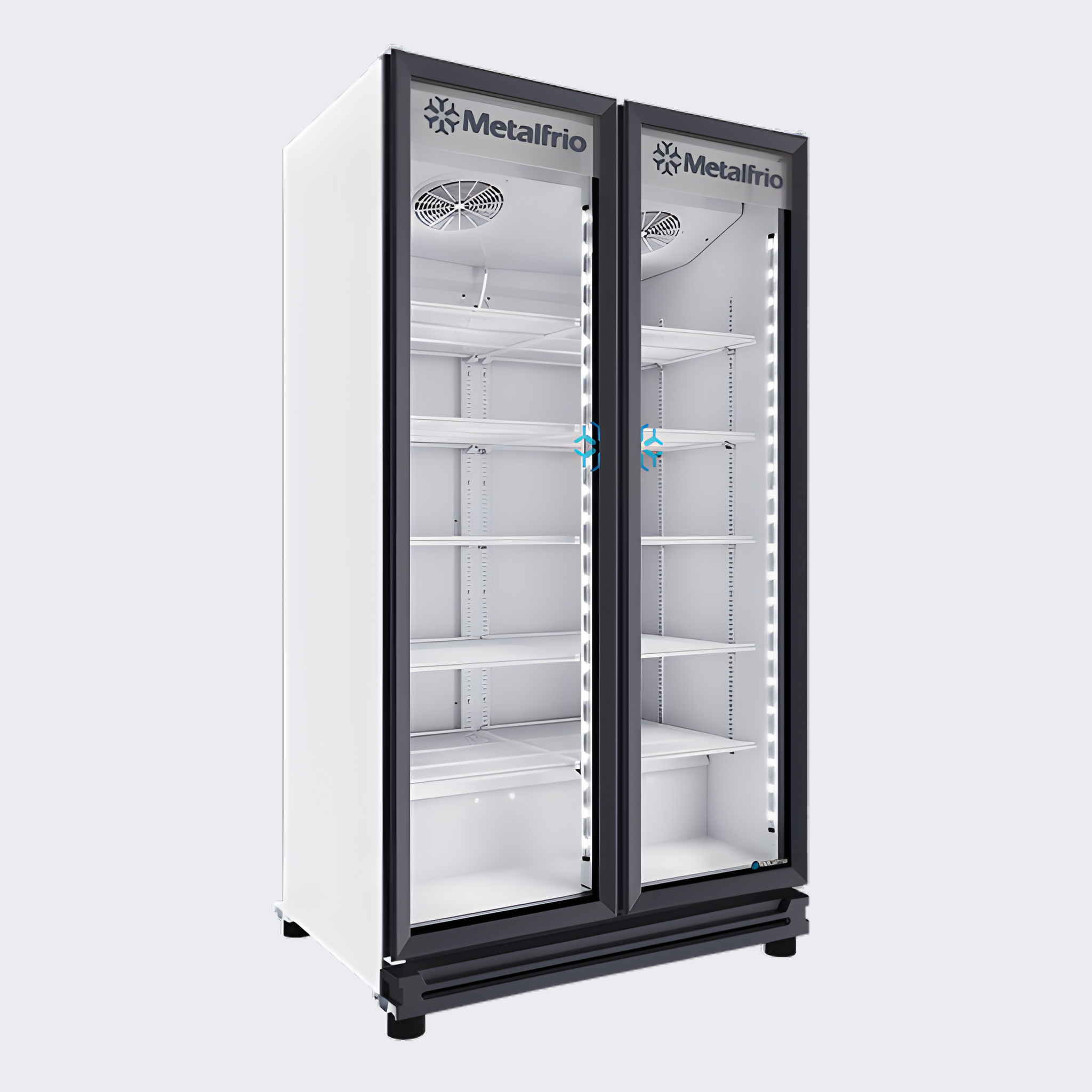 Metalfrío | Enfriador Vertical | Exhibidor Comercial | RB680 | 1091 L | 0.0 a 7.2°C | 115V | Nuevo