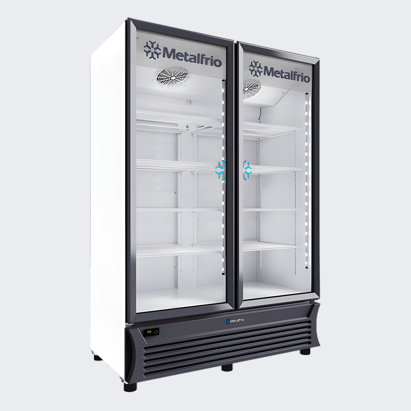 Metalfrío | Enfriador Vertical | Exhibidor Comercial | RB800 | 1196 L | 0.0 a 7.0°C | 115V | Nuevo