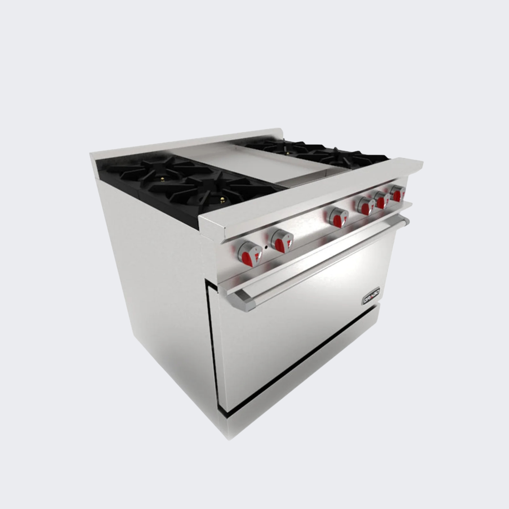 Drago | Estufa Con Horno 4 Quemadores y Plancha Gas | CG-41P | Nuevo