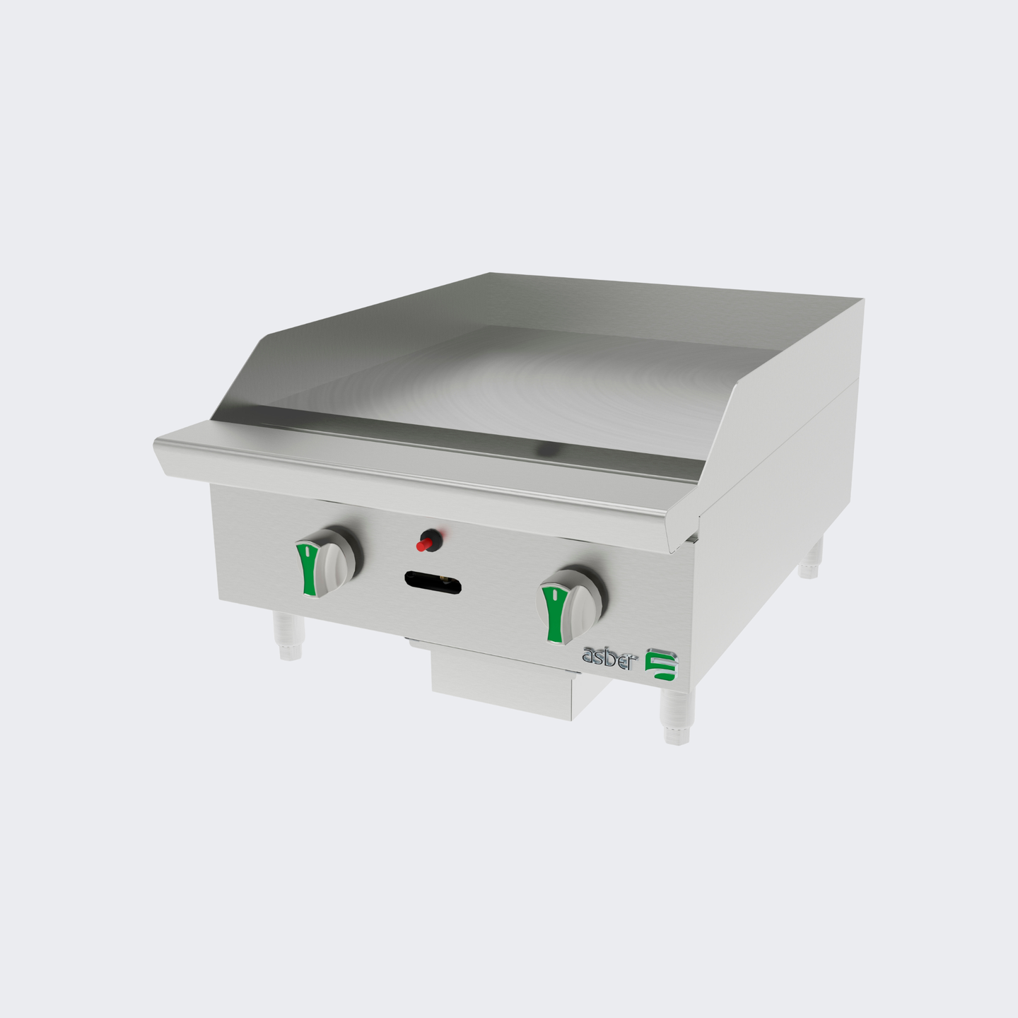 Asber | Plancha Eléctrica Emerald Line | 2 Resistencias & 24´ | AETG E 24 EM | Nuevo