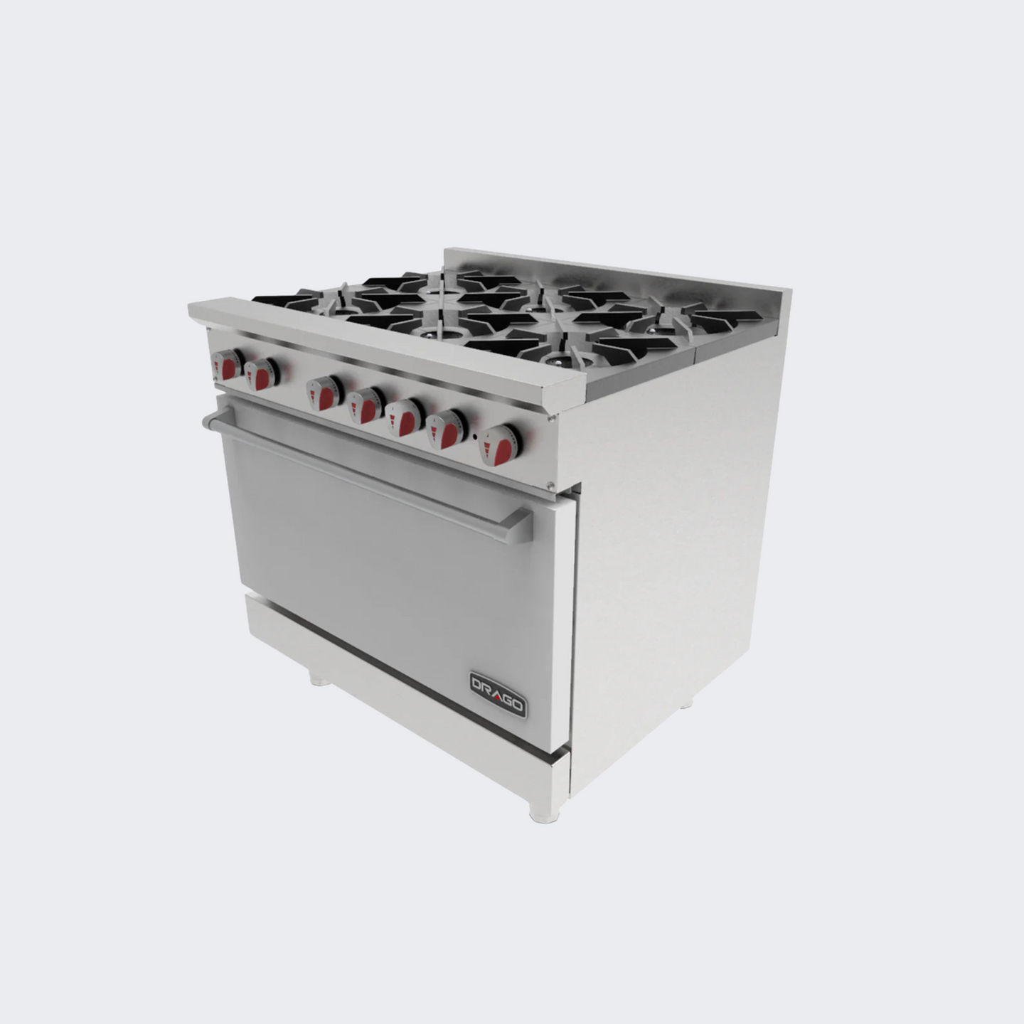 Drago | Estufa 6 Quemadores y Horno Gas | CG-61 | Nuevo