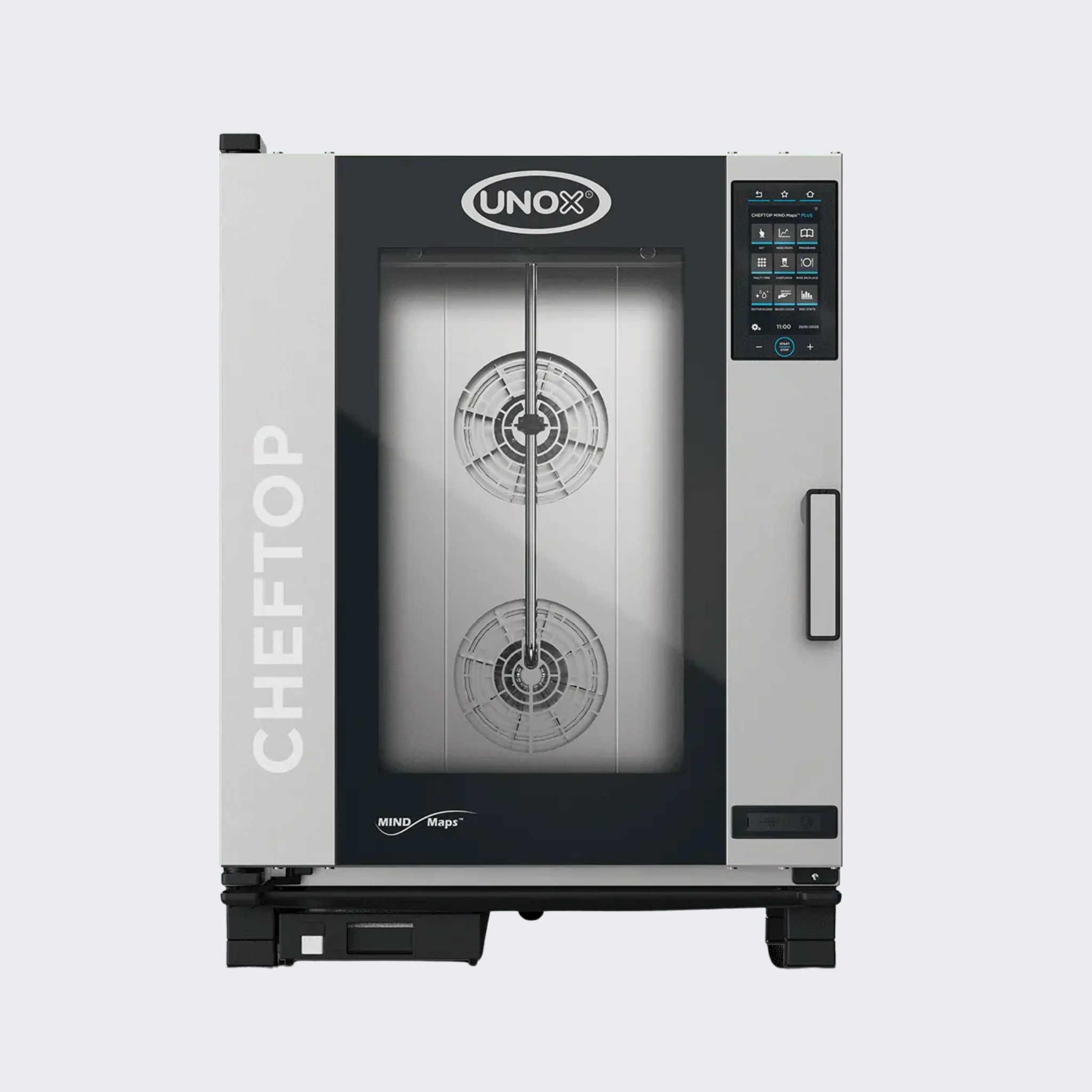 UNOX | Horno Combinado GN 1/1 CHEFTOP MIND.Maps | A Gas | 10 Charolas | XEVC-1011-GPRM-MS | Nuevo