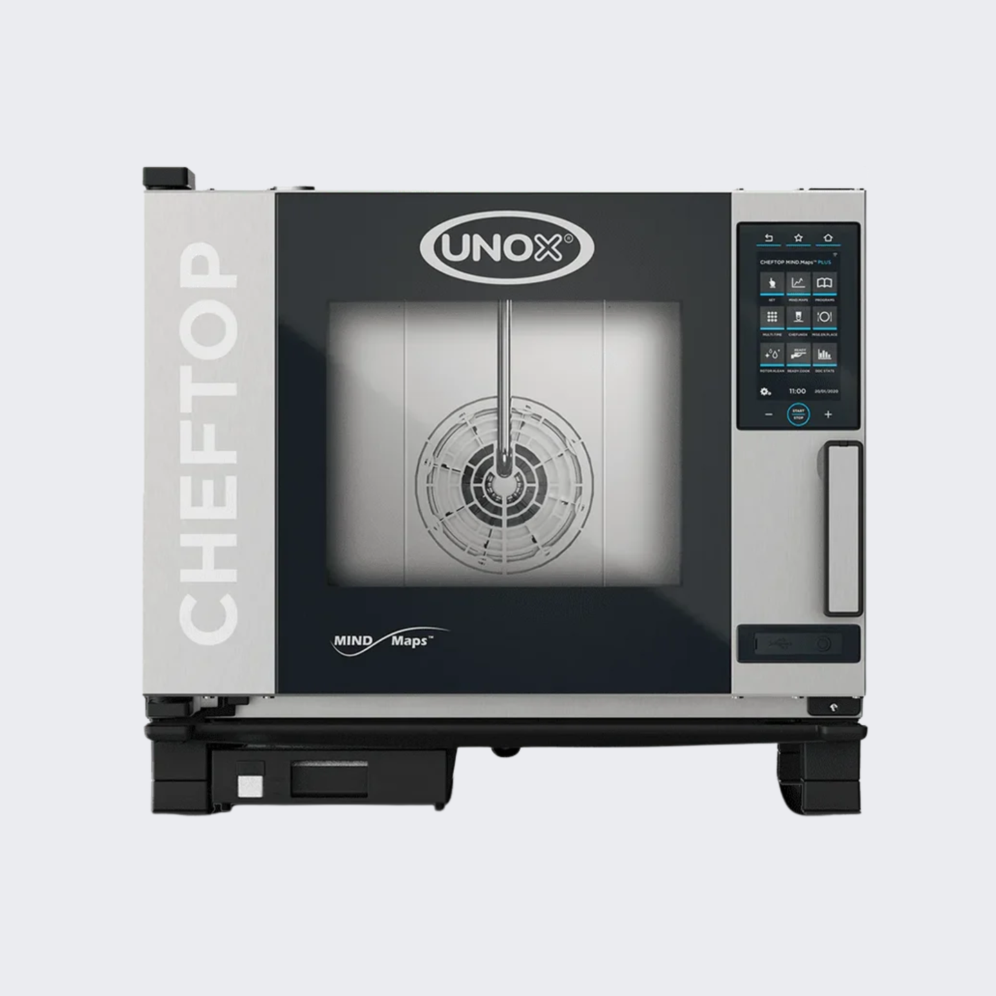UNOX | Horno Combinado GN 1/1 CHEFTOP MIND.Maps | A Gas | 5 Charolas | XEVC-0511-GPRM-MS | Nuevo