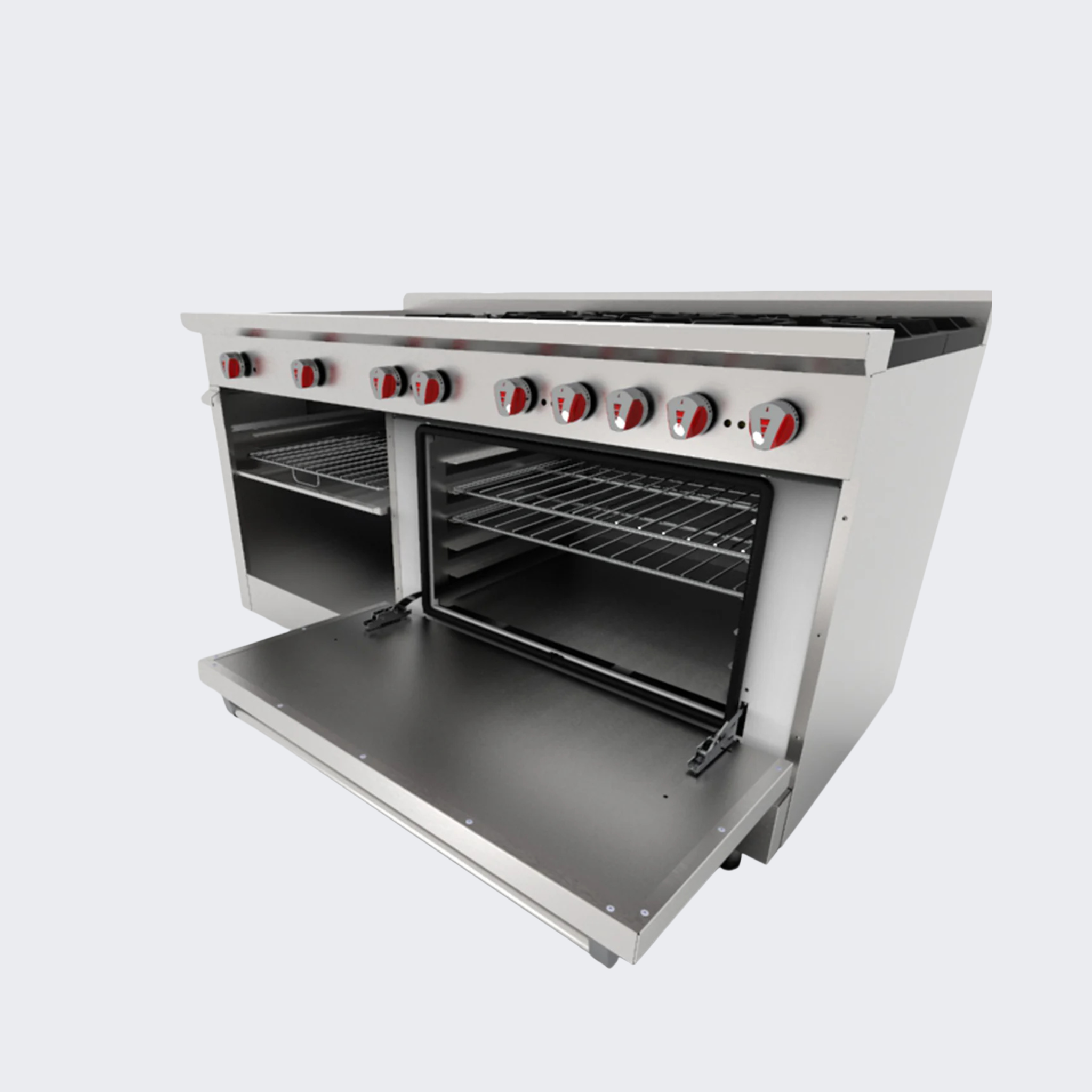 Drago | Estufa 6 Quemadores, Horno y Plancha | CG-61PD | Nuevo