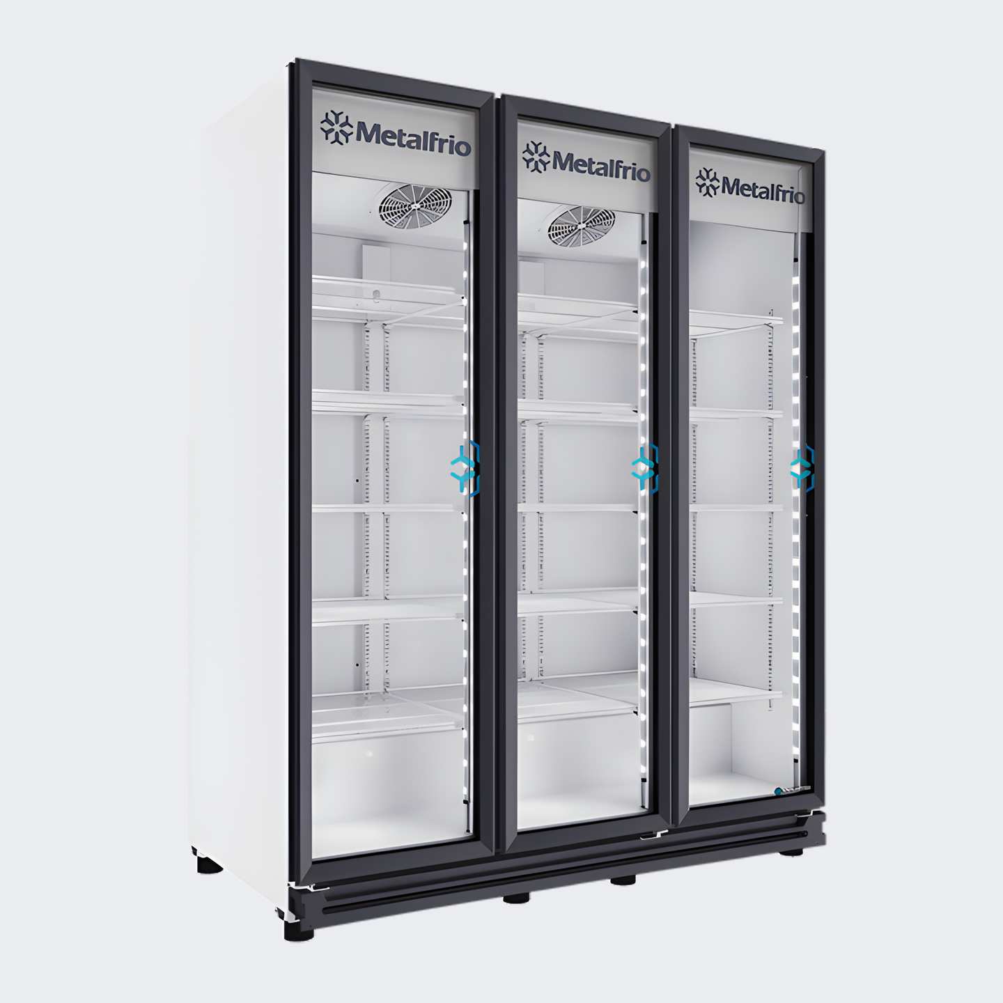 Metalfrío | Enfriador Vertical | Exhibidor Comercial | RB900 | 1883 L | 0.0 a 7.2°C | 115V | Nuevo