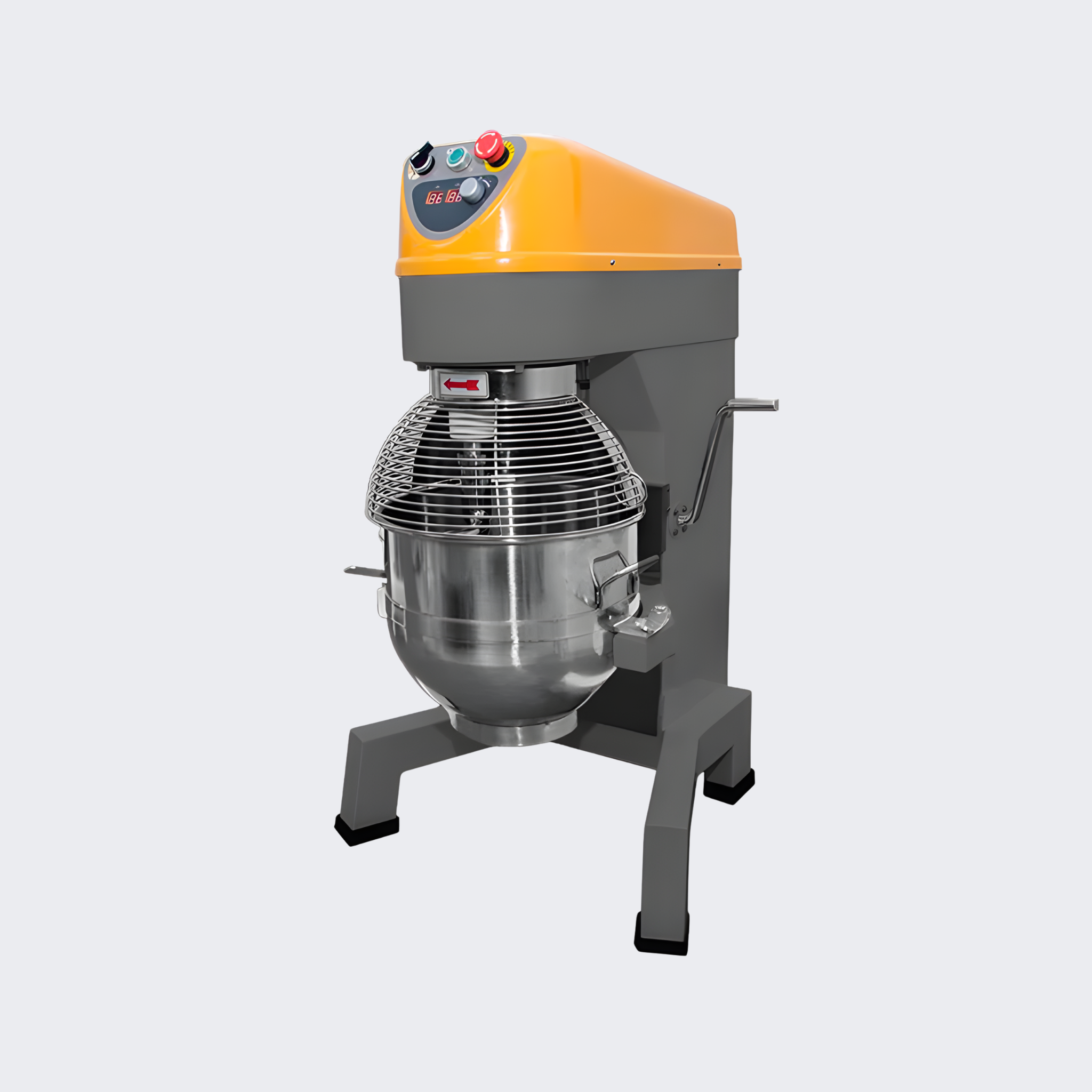 Rhino | Batidora BATI-20X | Batidora planetaria (velocidad variable) | 20 L | 1,000 W | 10 velocidades | Nuevo