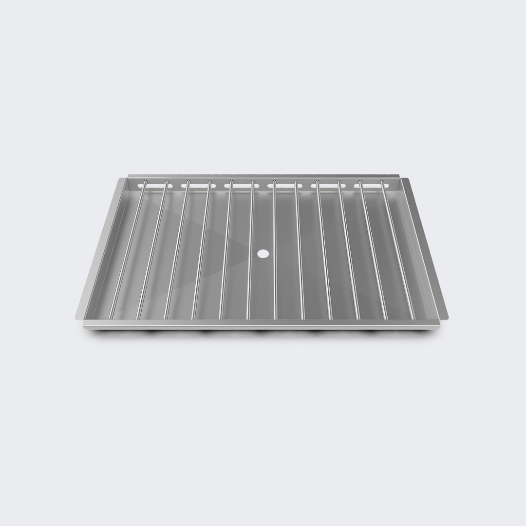 UNOX | Bandeja POLLO.GRILL | Acero Recoge Grasas SMART.Drain 27mm | GN 1/1 | GRP840 | Nuevo