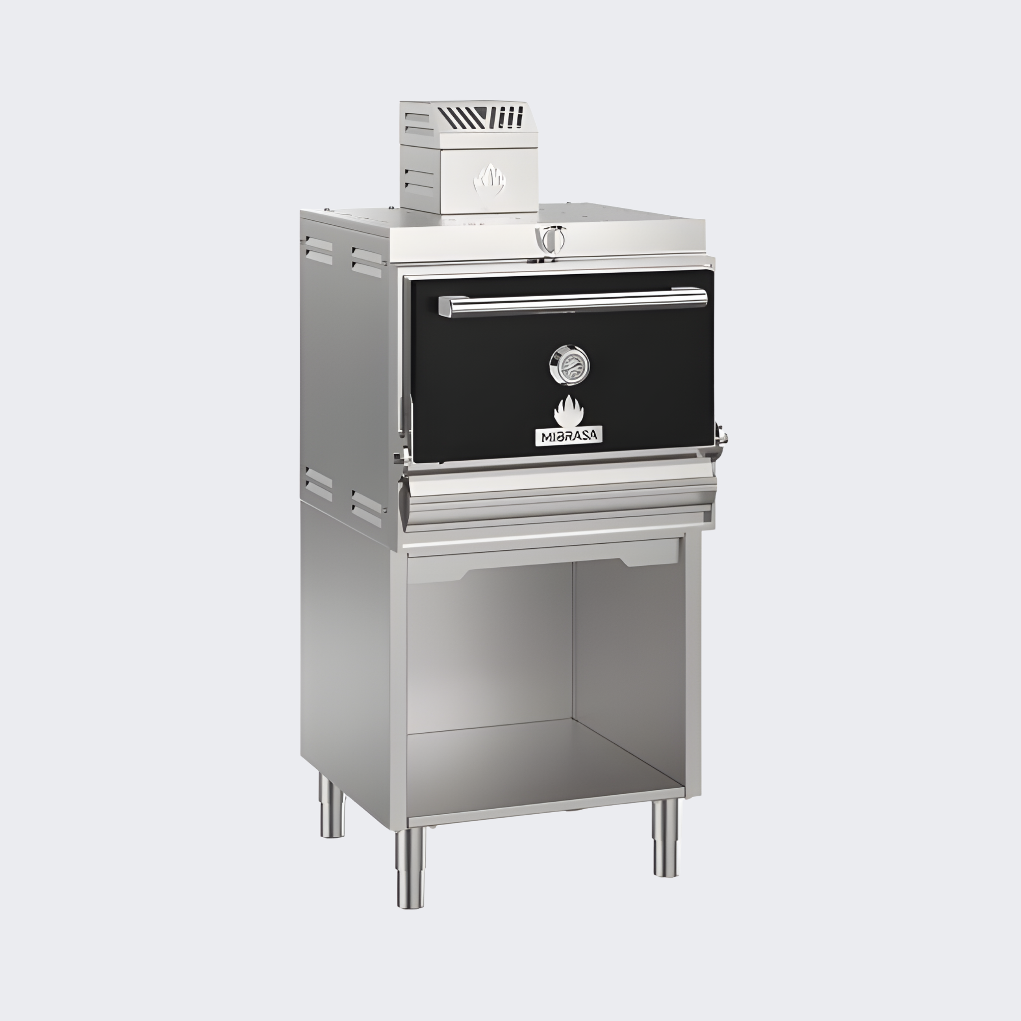 Mibrasa | Horno Mibrasa con Armario Bajo | HMB AB 110-V | Nuevo