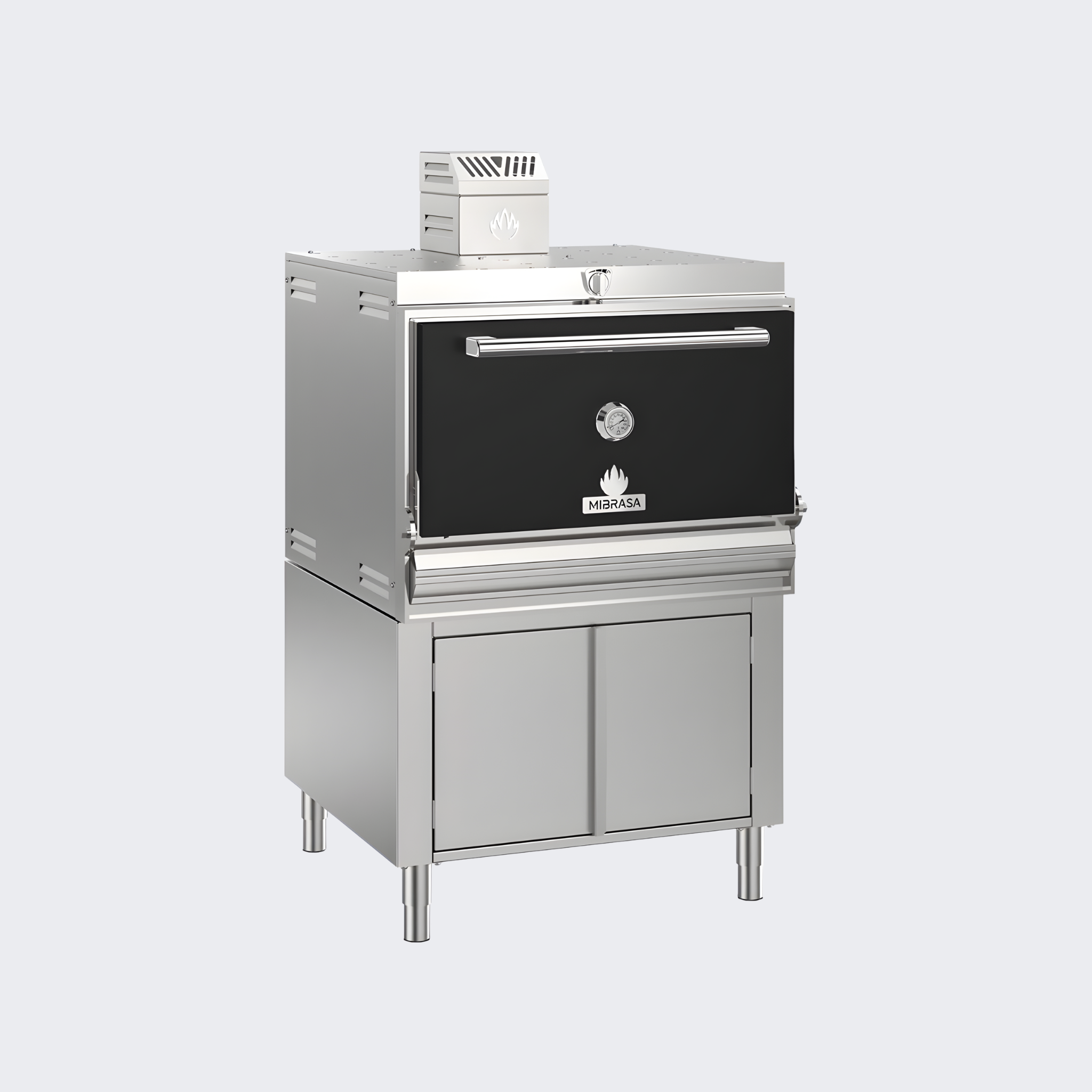 Mibrasa | Horno Mibrasa con Armario Bajo | HMB AB 160-V | Nuevo