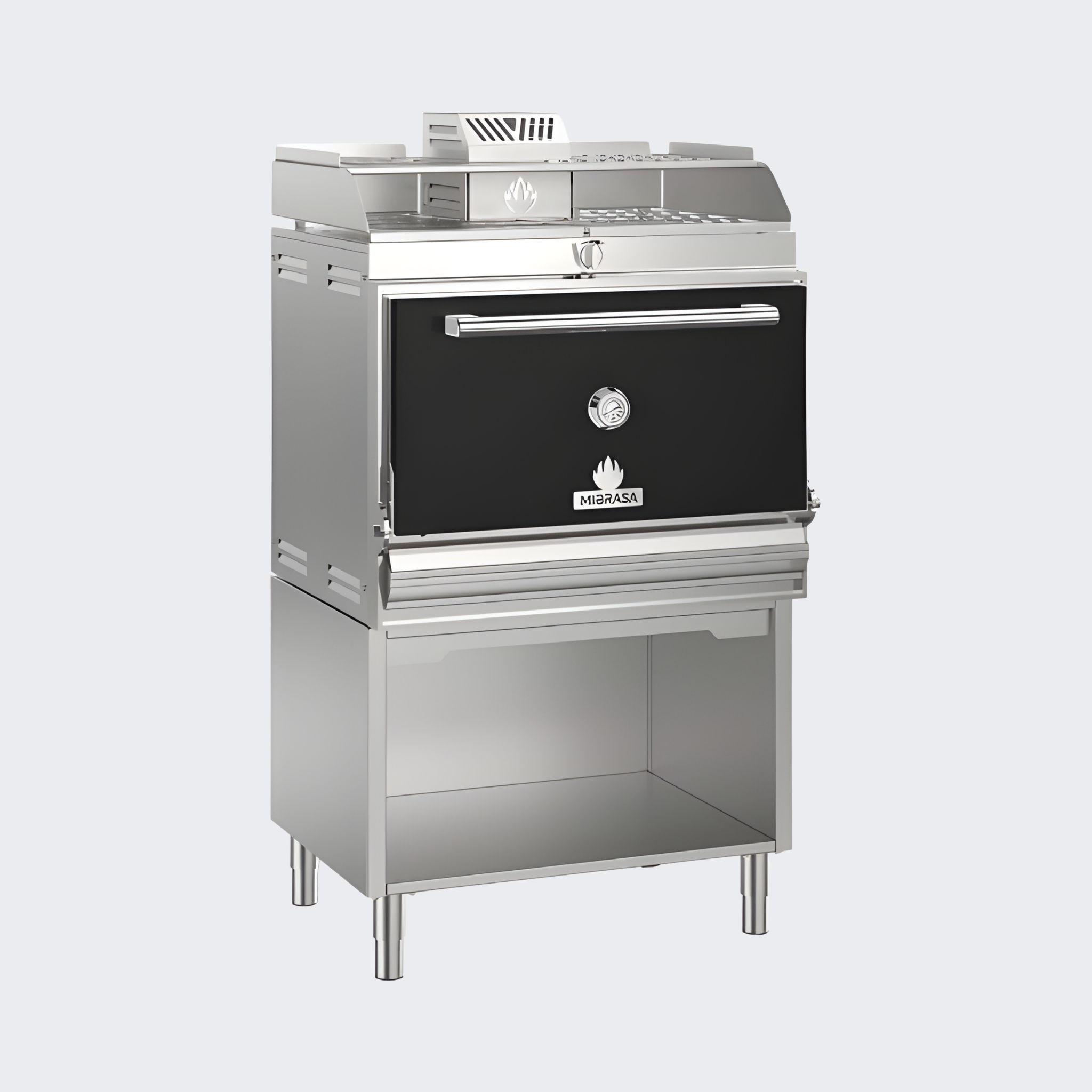 Mibrasa | Horno Mibrasa con Mueble y Soporte Bandejas | HMB MA SB 110-BS | Nuevo