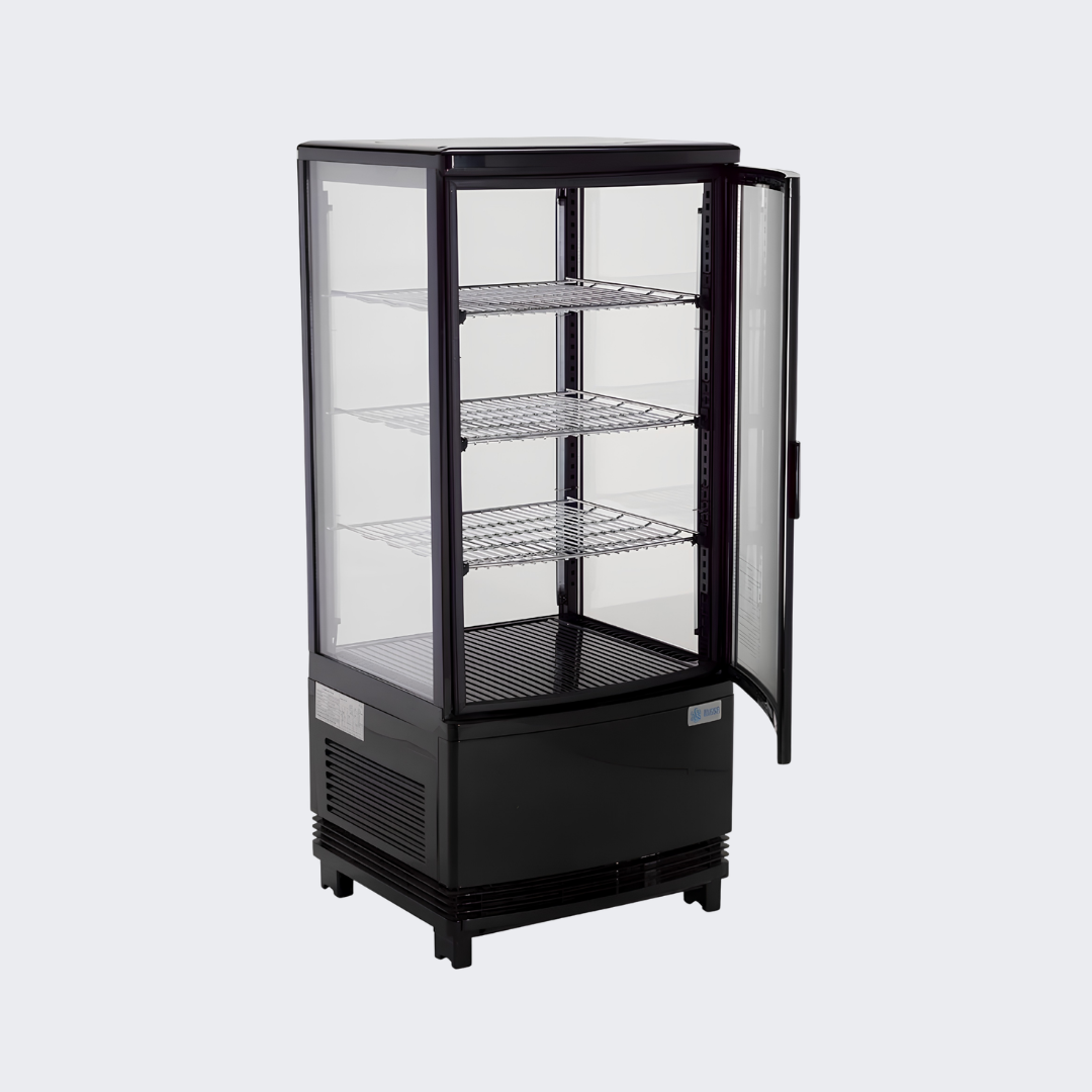 MIGSA | Refrigerador Panorámico Puerta Curva 82 L | RT-78L 1R | Nuevo