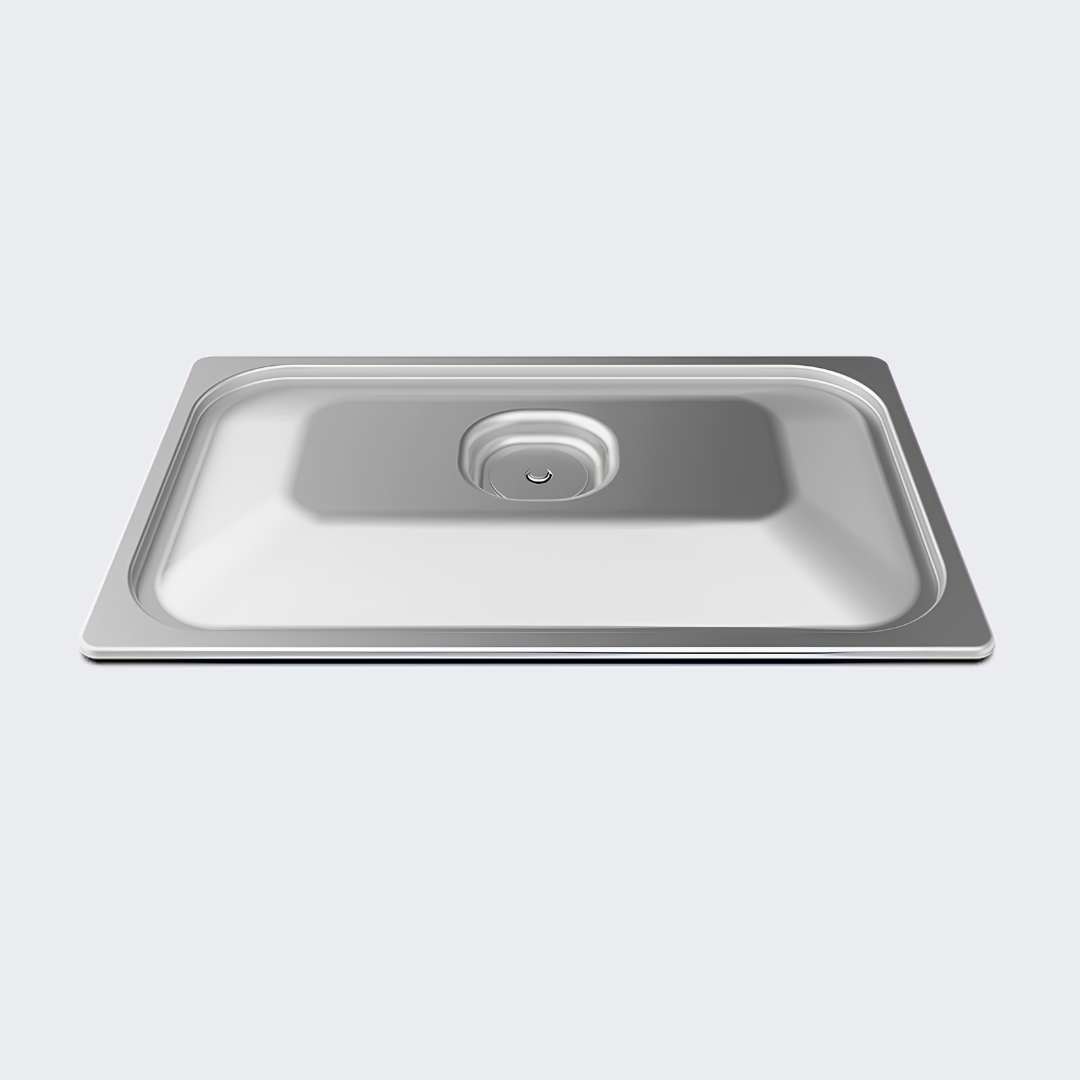 UNOX | Tapa VACUUM.LID | Acero Inoxidable Silicona 35mm | GN 1/1 | TG110 | Nuevo