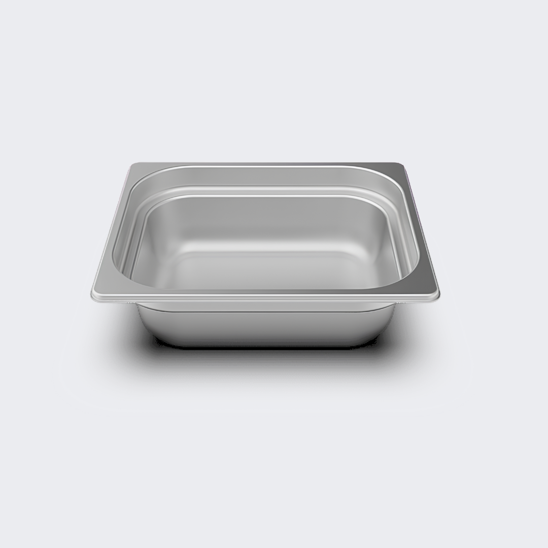 UNOX | Bandeja VACUUM.100 | Acero Inoxidable Vacío 100mm | GN 1/2 | TG121 | Nuevo