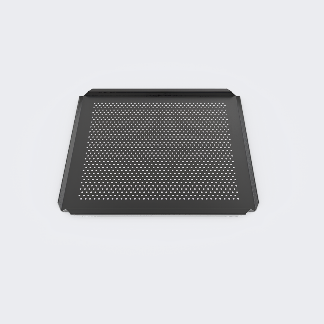UNOX | Bandeja FORO.BLACK | Aluminio Antiadherente Microperforada 15mm | GN 2/3 | TG731 | Nuevo