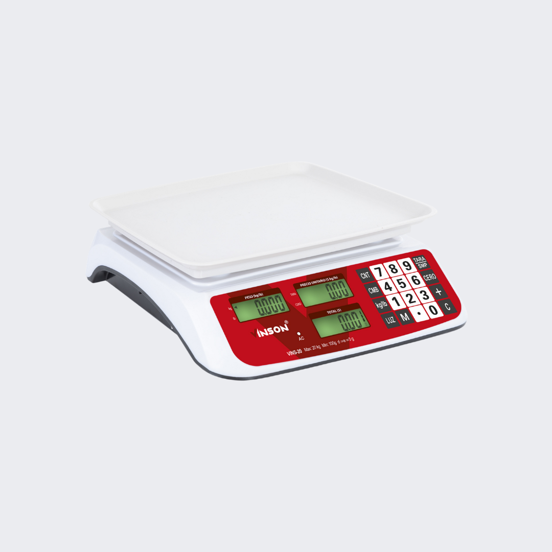 Vinson | Báscula de Cocina | 20 kg / 5 g | VINS-20 | Nuevo